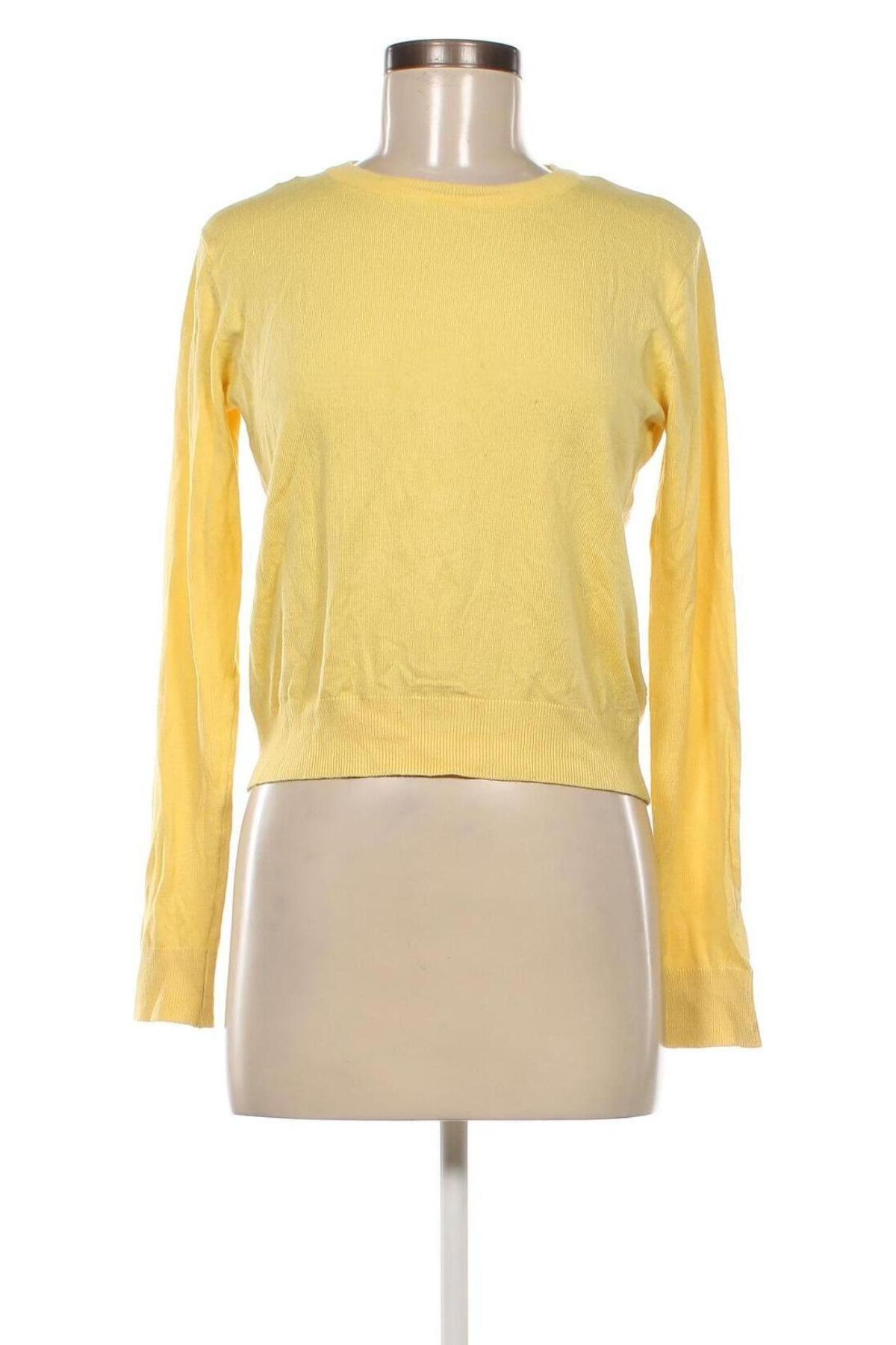 Дамски пуловер Sinsay, Размер S, Цвят Жълт, Цена 9,62 лв.