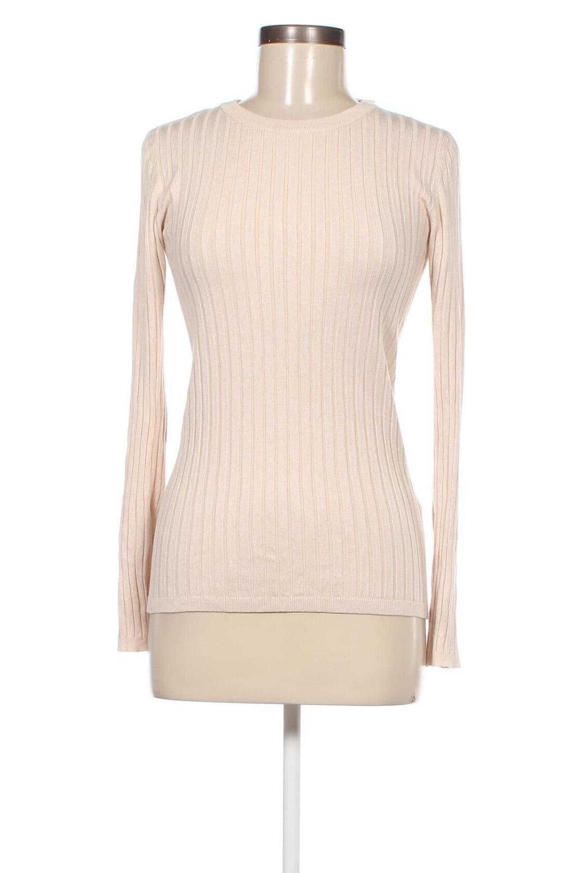 Дамски пуловер Sinsay, Размер XL, Цвят Бежов, Цена 13,34 лв.