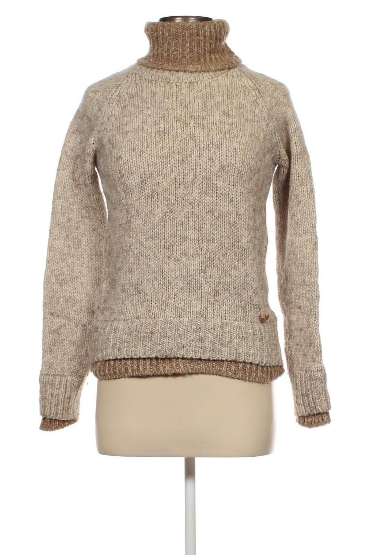 Γυναικείο πουλόβερ Superdry, Μέγεθος XS, Χρώμα Καφέ, Τιμή 16,57 €