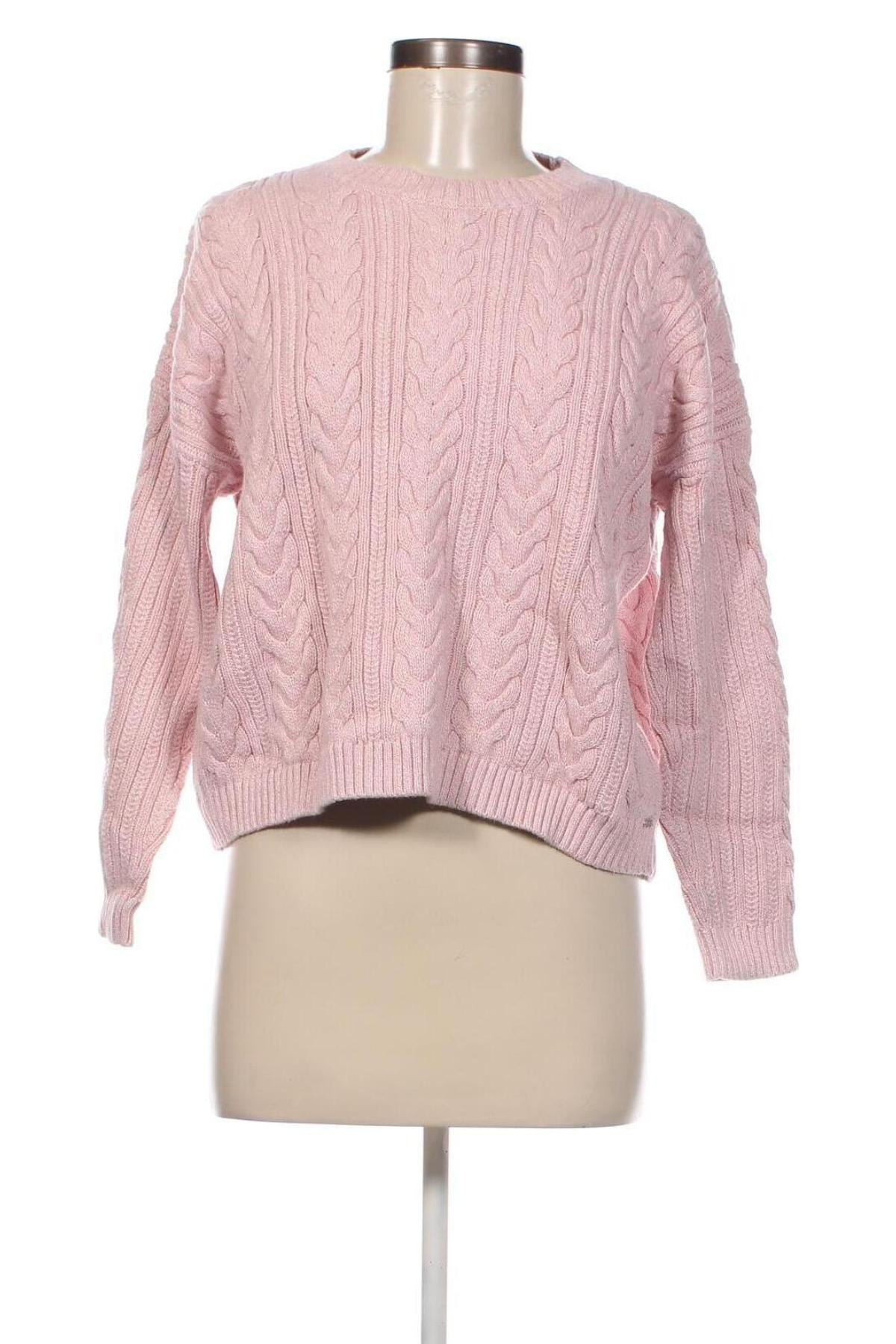 Γυναικείο πουλόβερ Superdry, Μέγεθος M, Χρώμα Ρόζ , Τιμή 29,07 €
