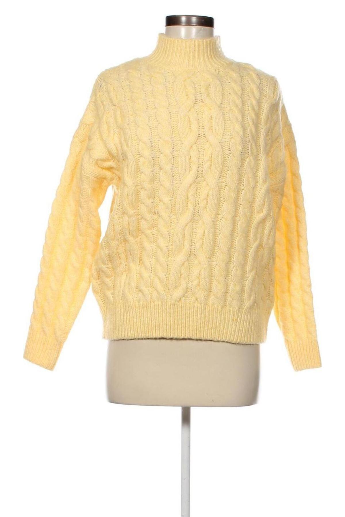 Дамски пуловер Tally Weijl, Размер S, Цвят Жълт, Цена 18,86 лв.