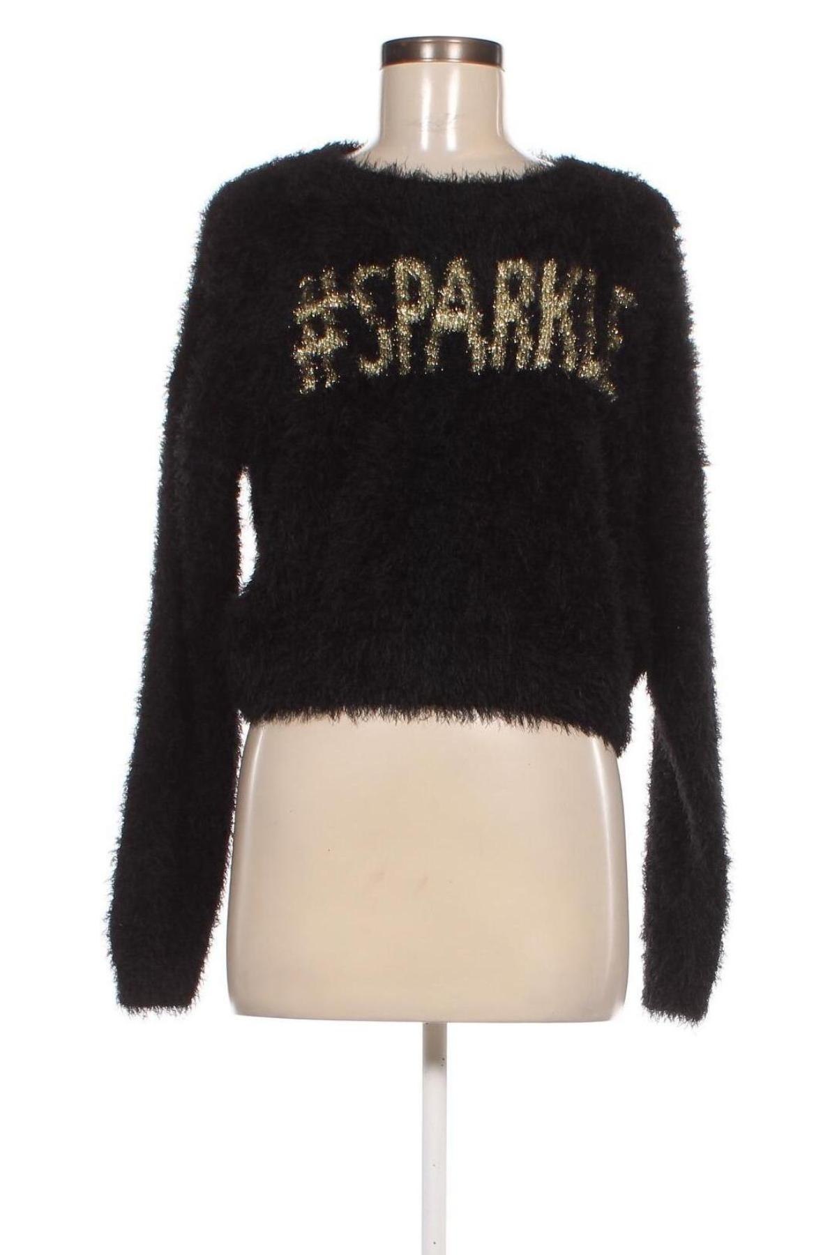 Дамски пуловер Tally Weijl, Размер S, Цвят Черен, Цена 17,94 лв.