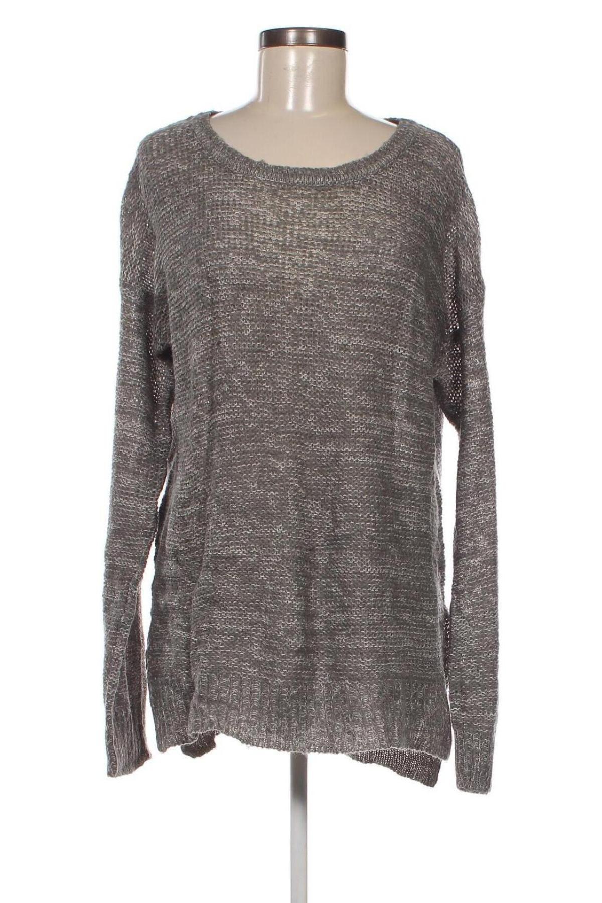 Γυναικείο πουλόβερ Terranova, Μέγεθος XL, Χρώμα Γκρί, Τιμή 5,56 €