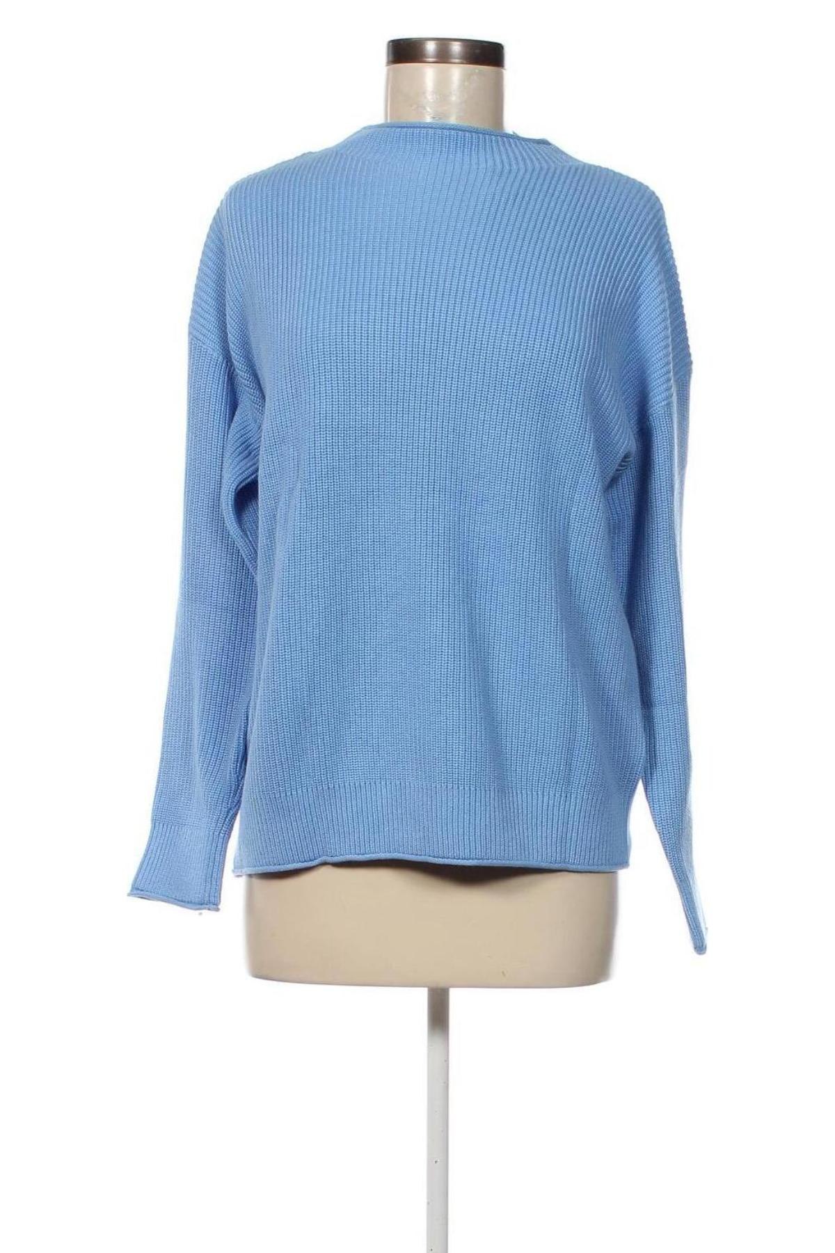 Γυναικείο πουλόβερ Tom Tailor, Μέγεθος L, Χρώμα Μπλέ, Τιμή 16,78 €