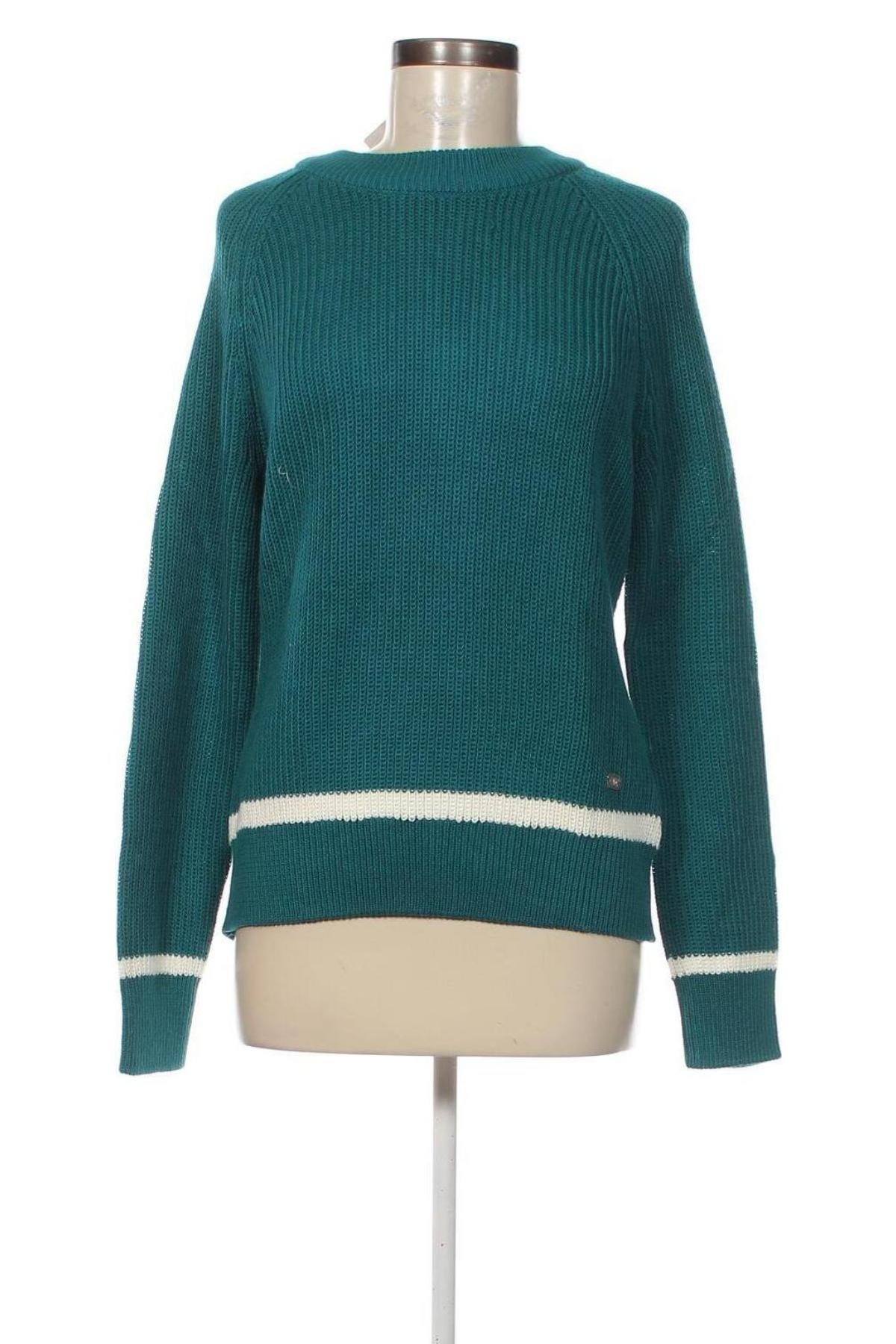 Γυναικείο πουλόβερ Tom Tailor, Μέγεθος S, Χρώμα Πράσινο, Τιμή 14,38 €