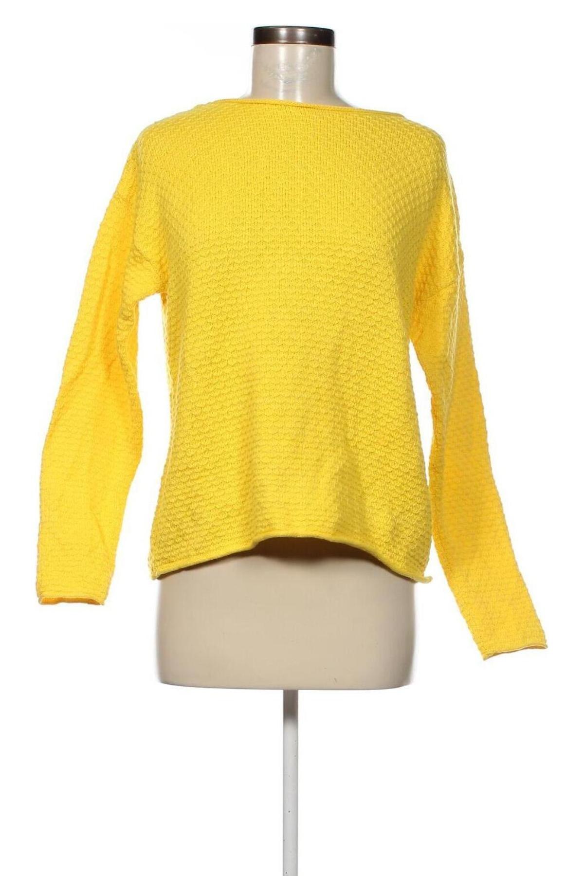 Γυναικείο πουλόβερ Tom Tailor, Μέγεθος S, Χρώμα Κίτρινο, Τιμή 11,41 €