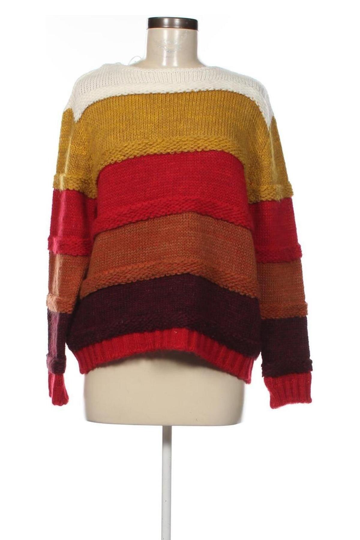 Γυναικείο πουλόβερ United Colors Of Benetton, Μέγεθος M, Χρώμα Πολύχρωμο, Τιμή 21,57 €