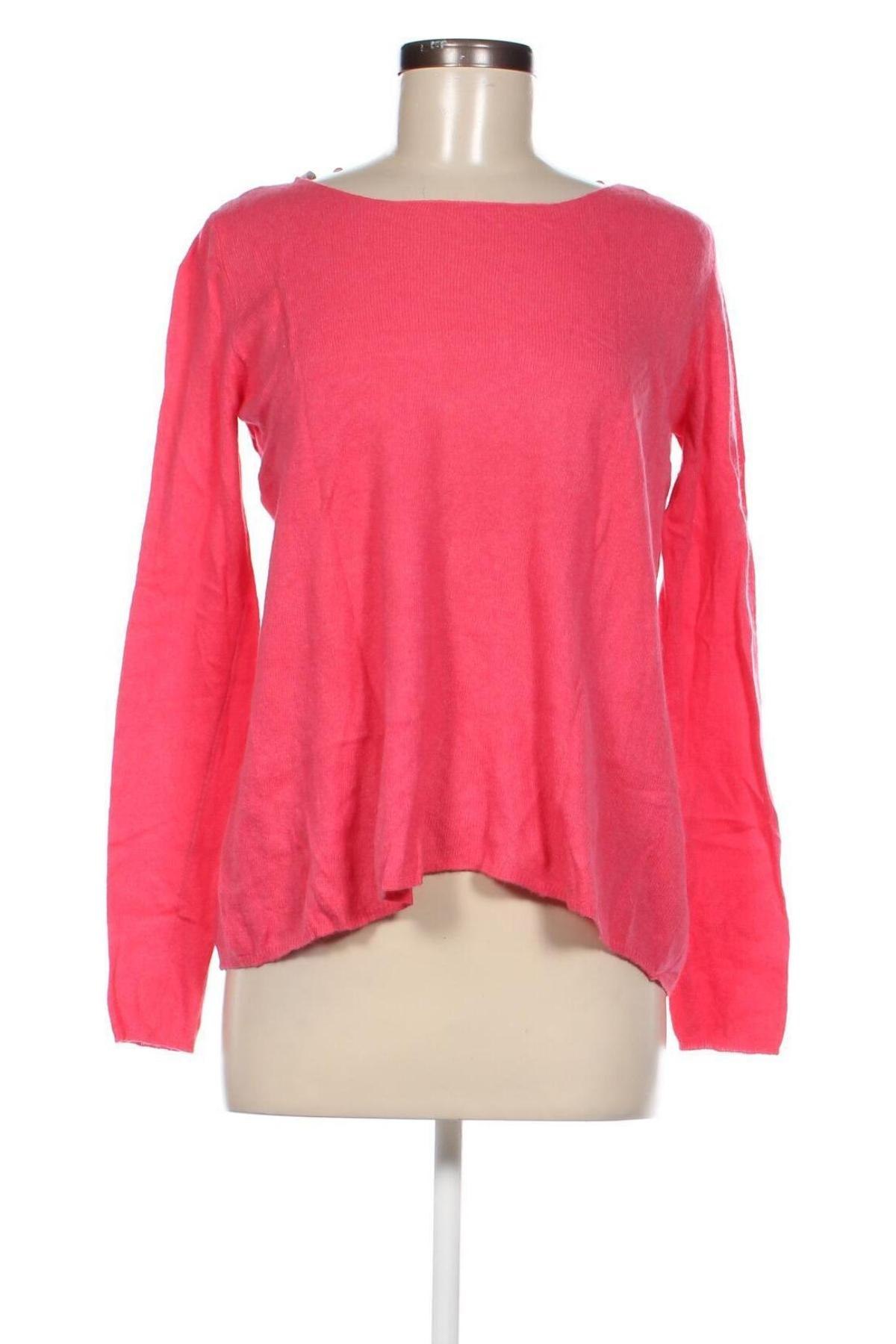 Γυναικείο πουλόβερ United Colors Of Benetton, Μέγεθος M, Χρώμα Ρόζ , Τιμή 5,07 €