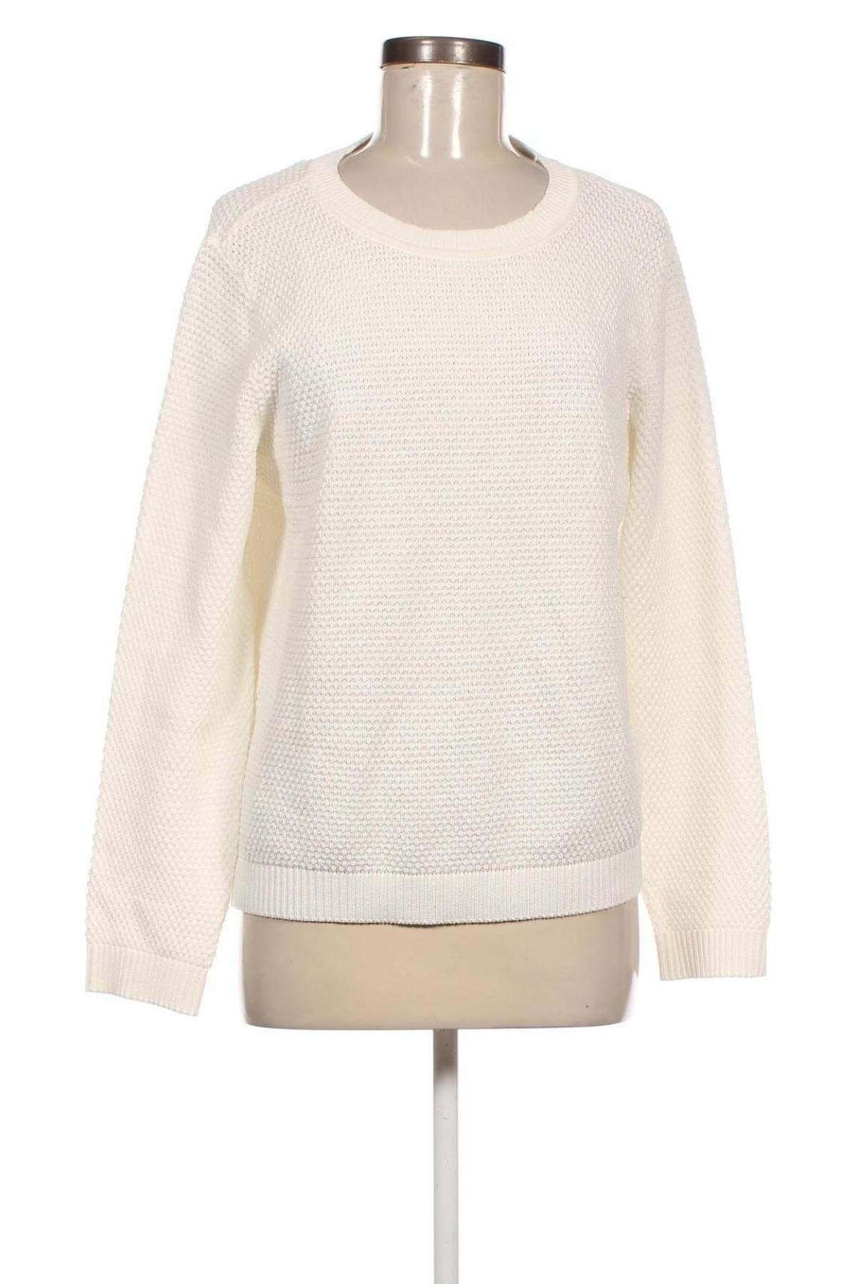 Γυναικείο πουλόβερ VILA, Μέγεθος XL, Χρώμα Λευκό, Τιμή 31,96 €