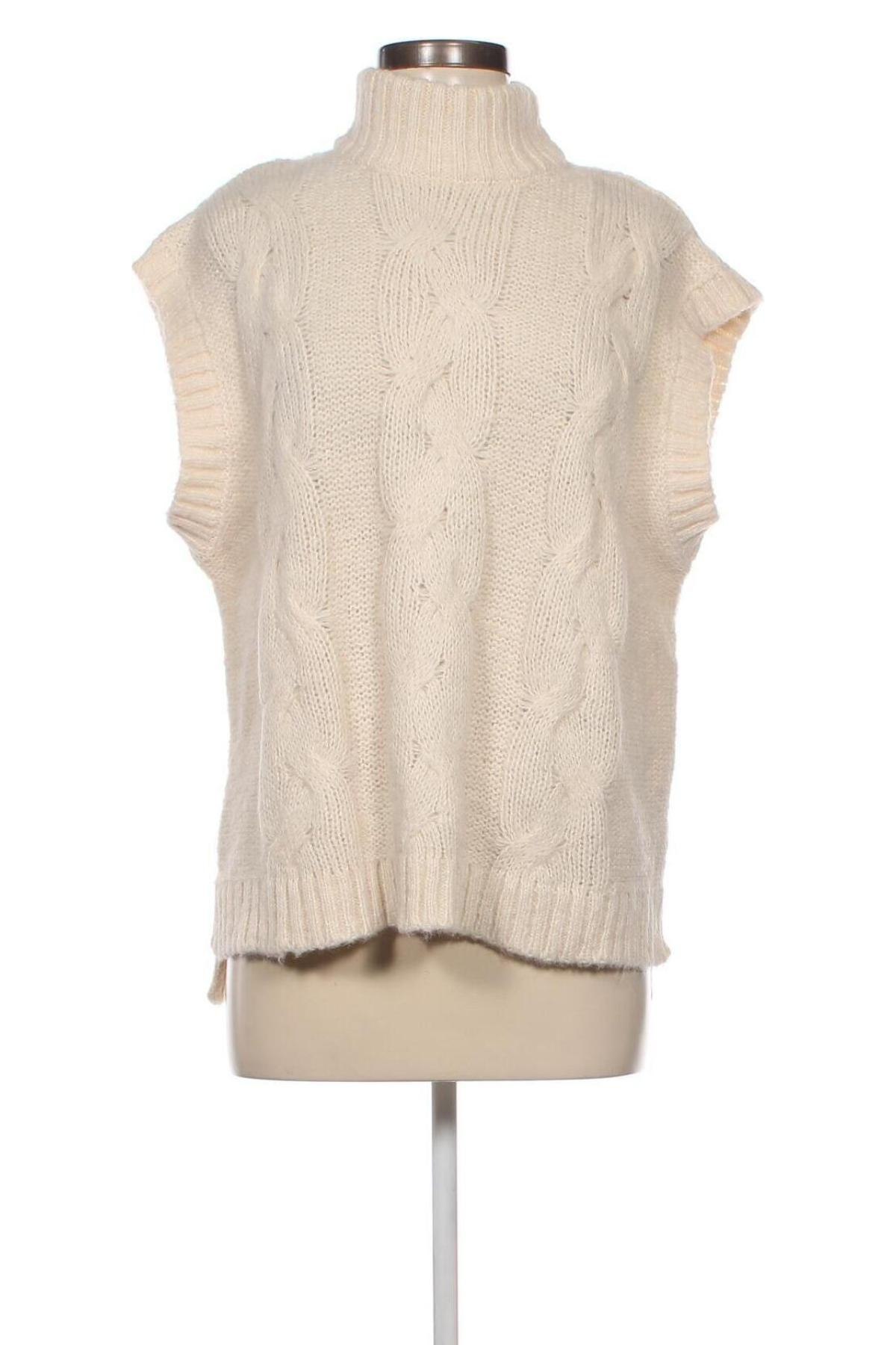 Γυναικείο πουλόβερ VILA, Μέγεθος L, Χρώμα Εκρού, Τιμή 7,68 €