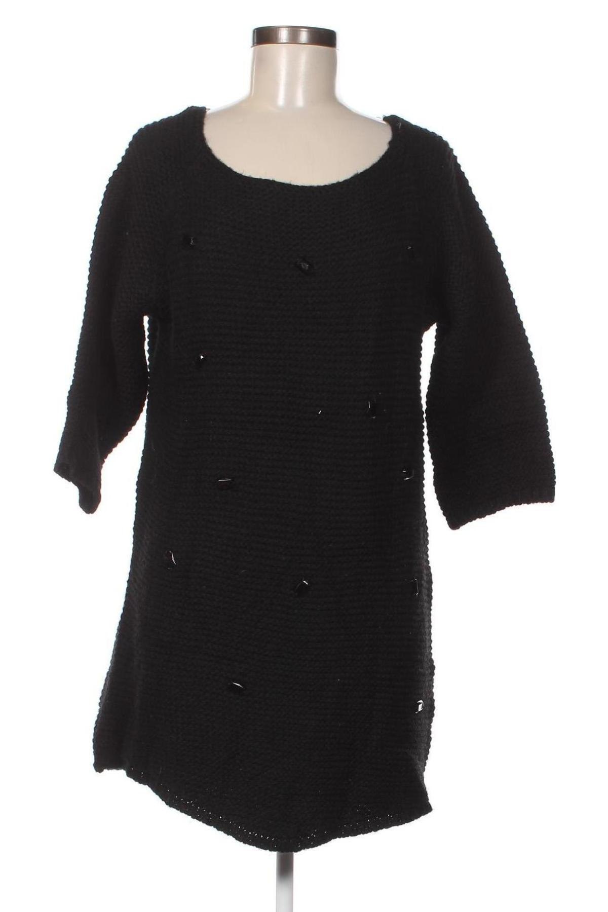 Γυναικείο πουλόβερ Vicolo, Μέγεθος XL, Χρώμα Μαύρο, Τιμή 31,06 €