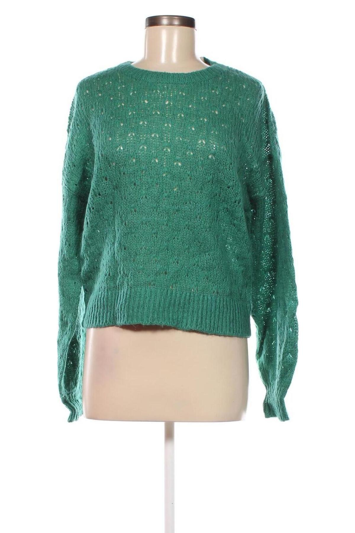 Γυναικείο πουλόβερ WE, Μέγεθος L, Χρώμα Πράσινο, Τιμή 5,02 €