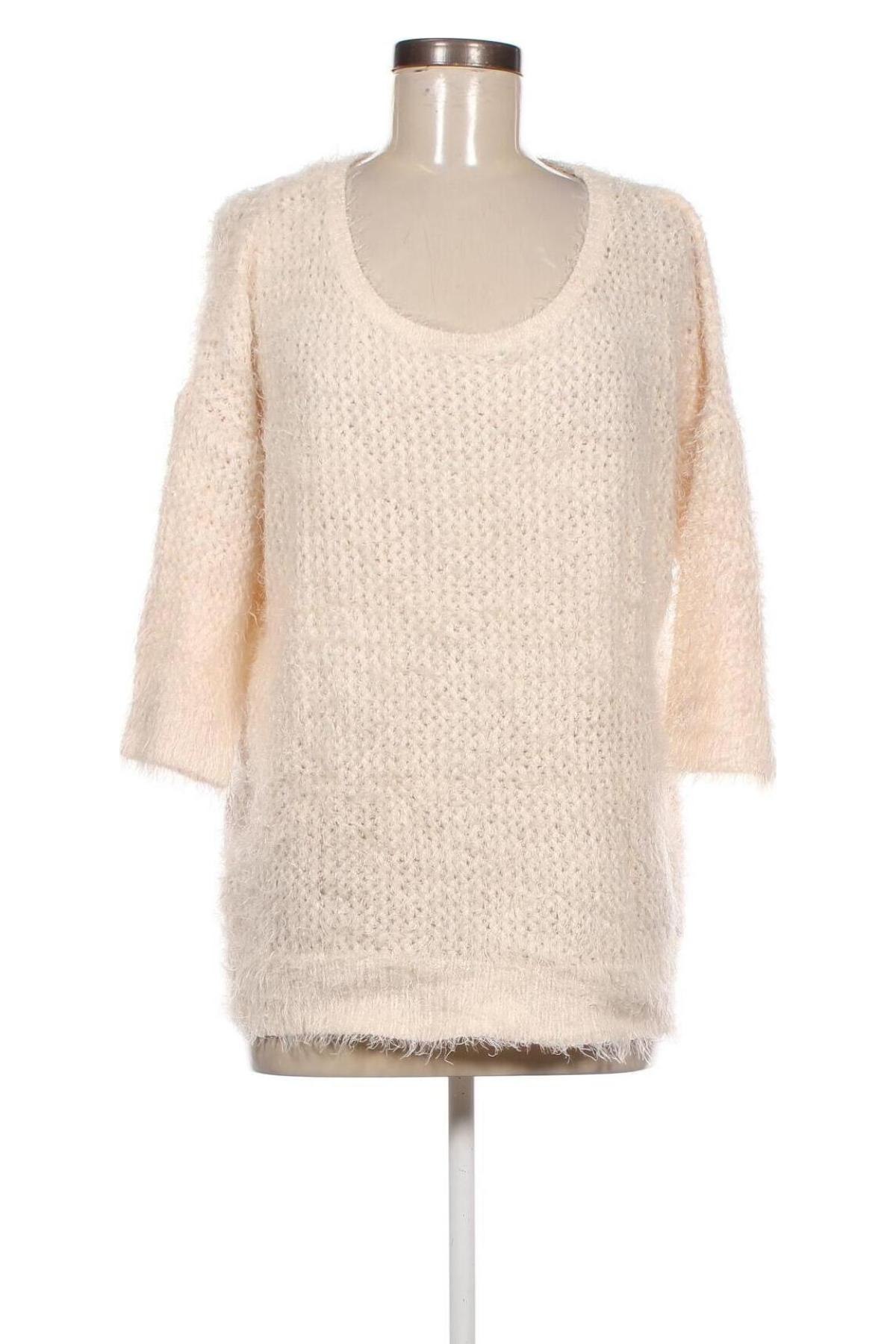 Дамски пуловер Yessica, Размер XL, Цвят Екрю, Цена 8,70 лв.
