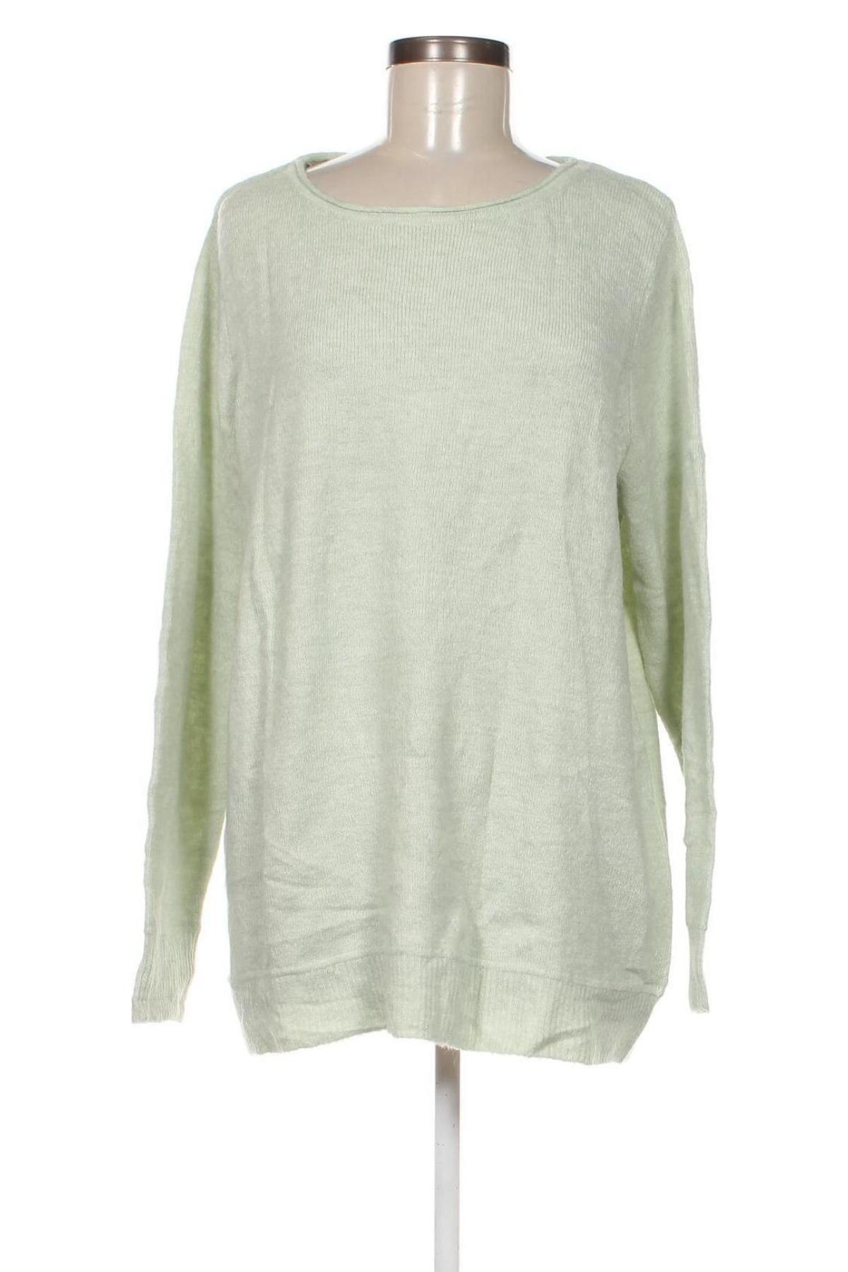 Γυναικείο πουλόβερ Yest, Μέγεθος L, Χρώμα Πράσινο, Τιμή 4,82 €