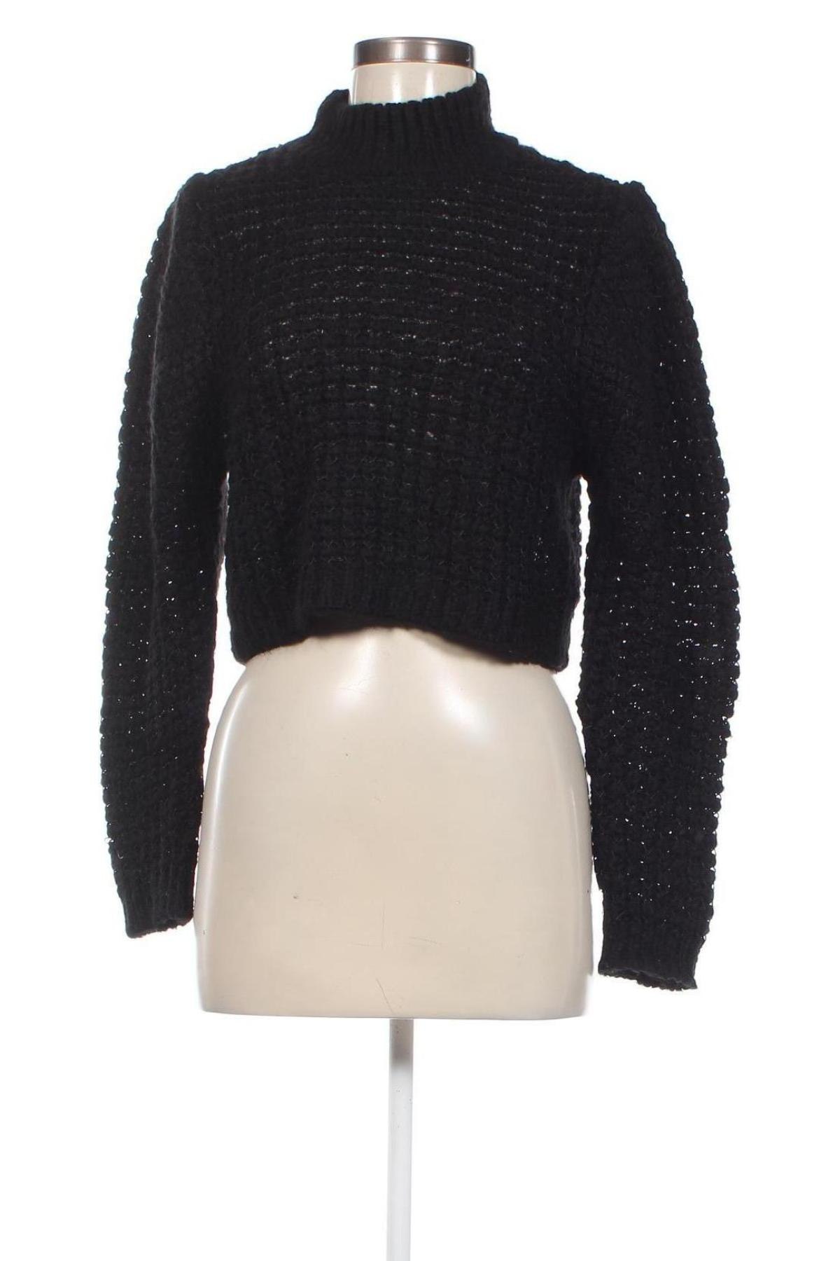 Γυναικείο πουλόβερ Zara, Μέγεθος S, Χρώμα Μαύρο, Τιμή 4,68 €