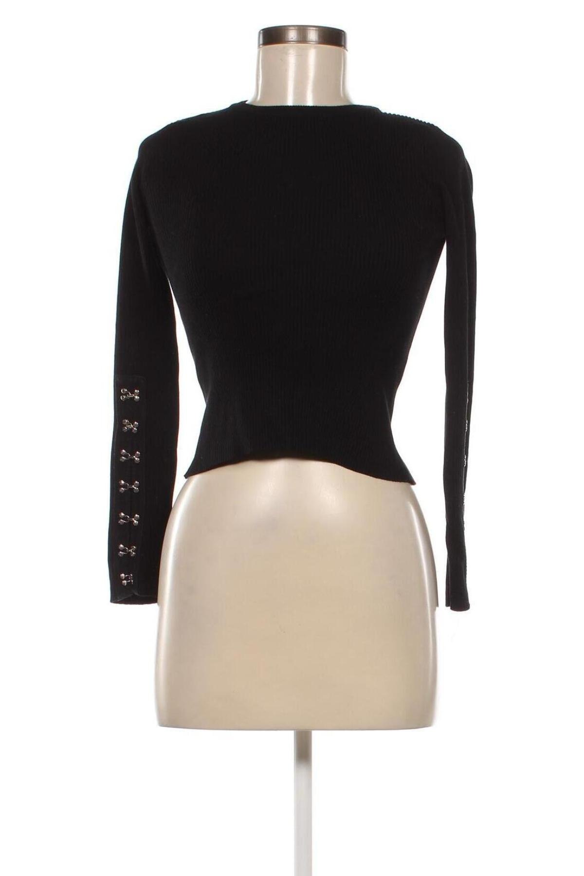Γυναικείο πουλόβερ Zara, Μέγεθος S, Χρώμα Μαύρο, Τιμή 13,81 €