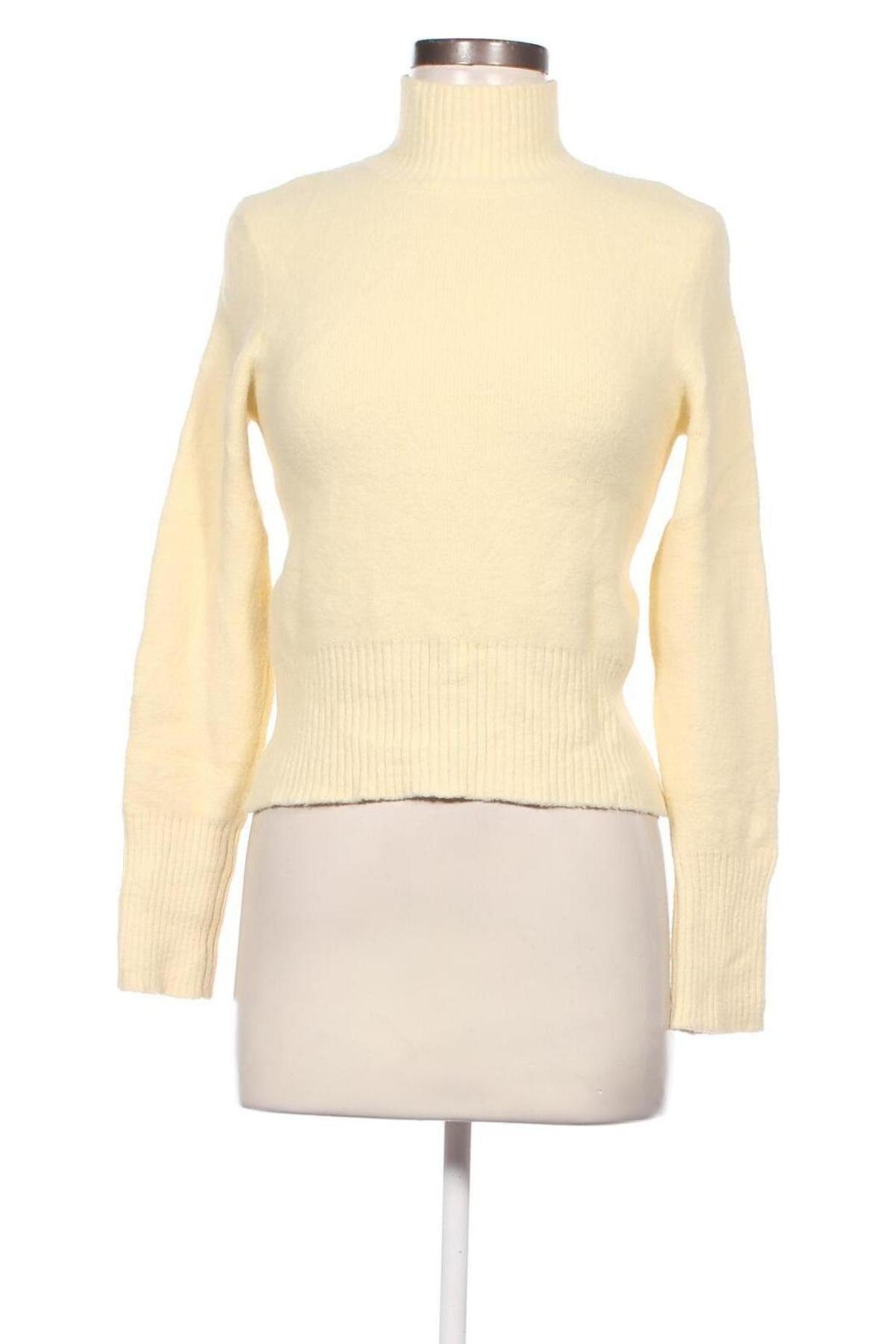 Pulover de femei Zara, Mărime M, Culoare Galben, Preț 31,09 Lei