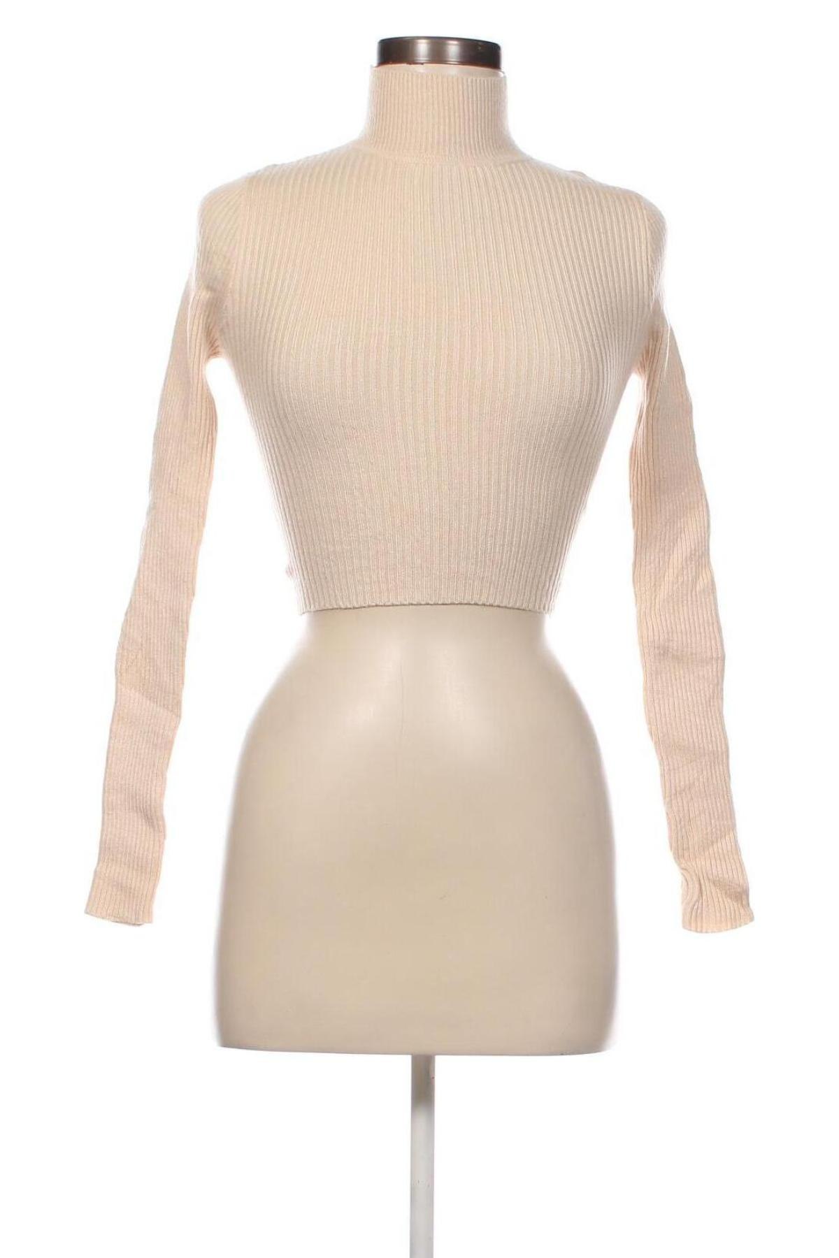 Γυναικείο πουλόβερ Zara, Μέγεθος S, Χρώμα  Μπέζ, Τιμή 5,34 €