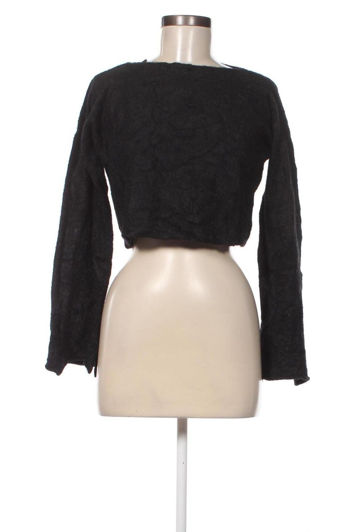 Γυναικείο πουλόβερ Zara, Μέγεθος M, Χρώμα Μαύρο, Τιμή 4,84 €