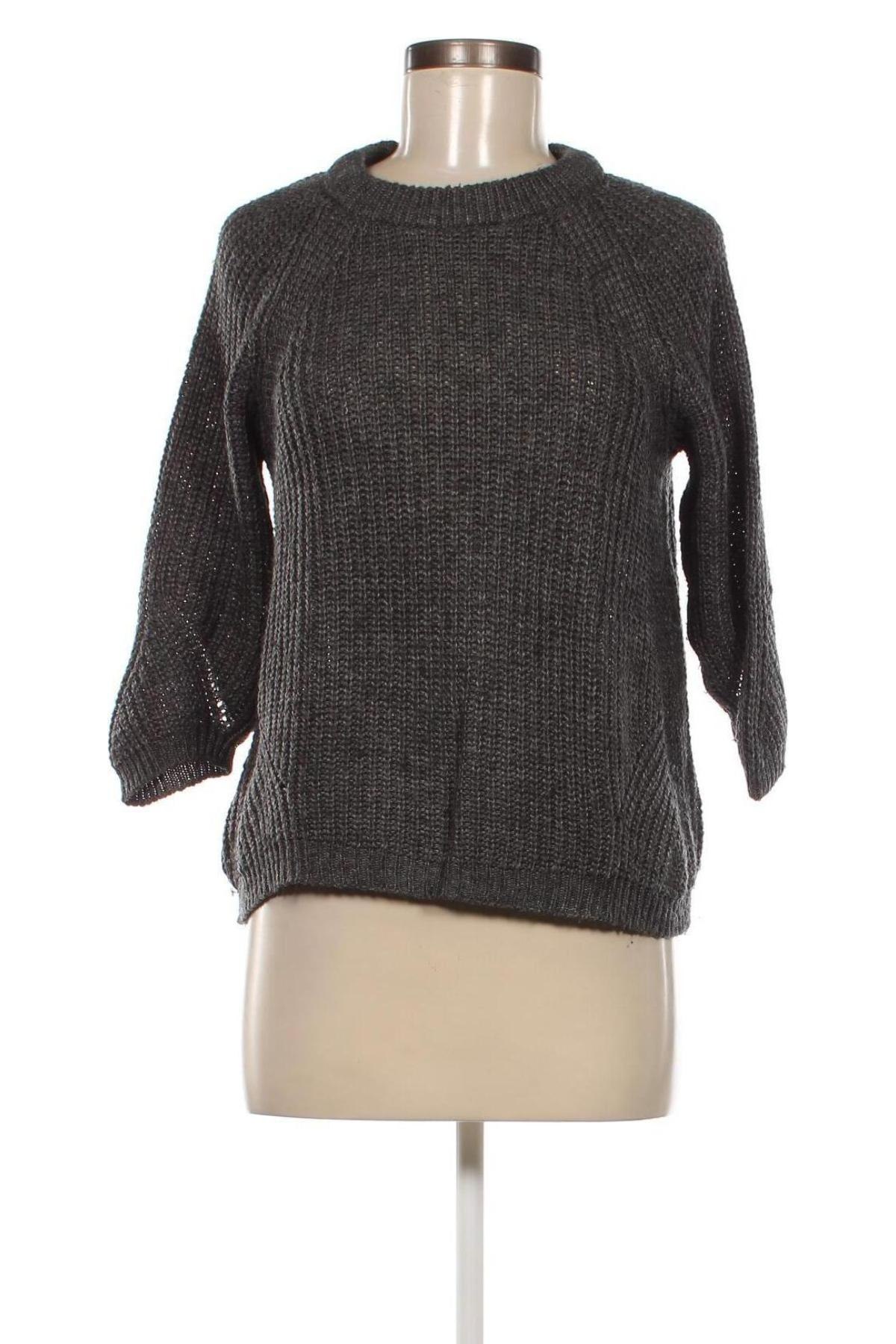 Дамски пуловер Zara, Размер S, Цвят Сив, Цена 10,26 лв.