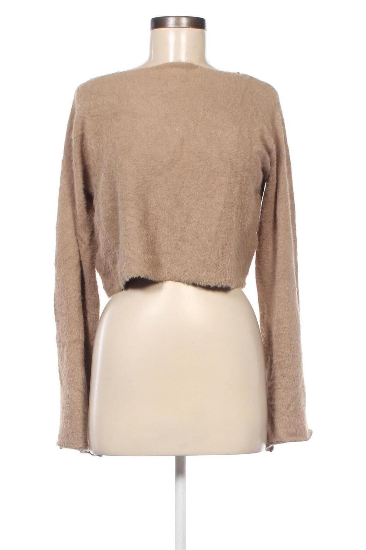 Γυναικείο πουλόβερ Zara, Μέγεθος M, Χρώμα  Μπέζ, Τιμή 4,68 €