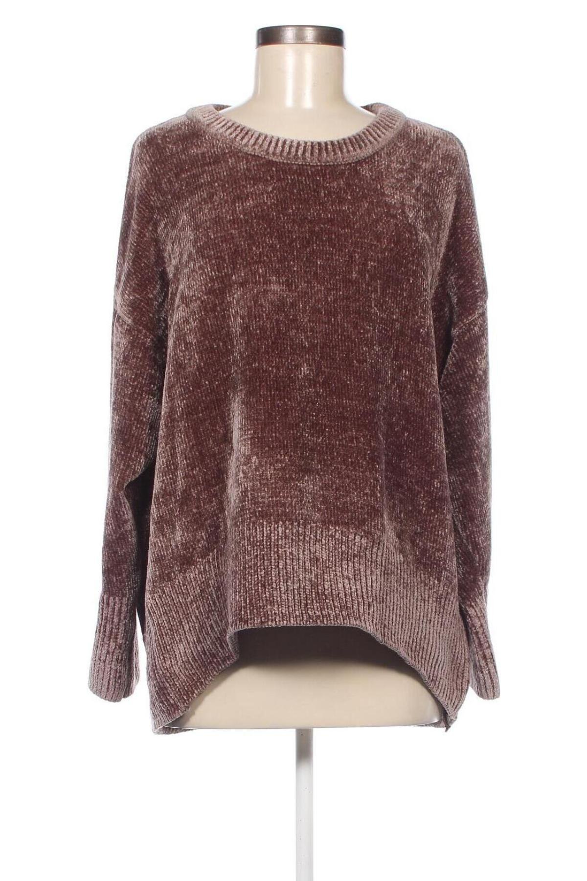 Pulover de femei Zara Knitwear, Mărime S, Culoare Maro, Preț 26,65 Lei