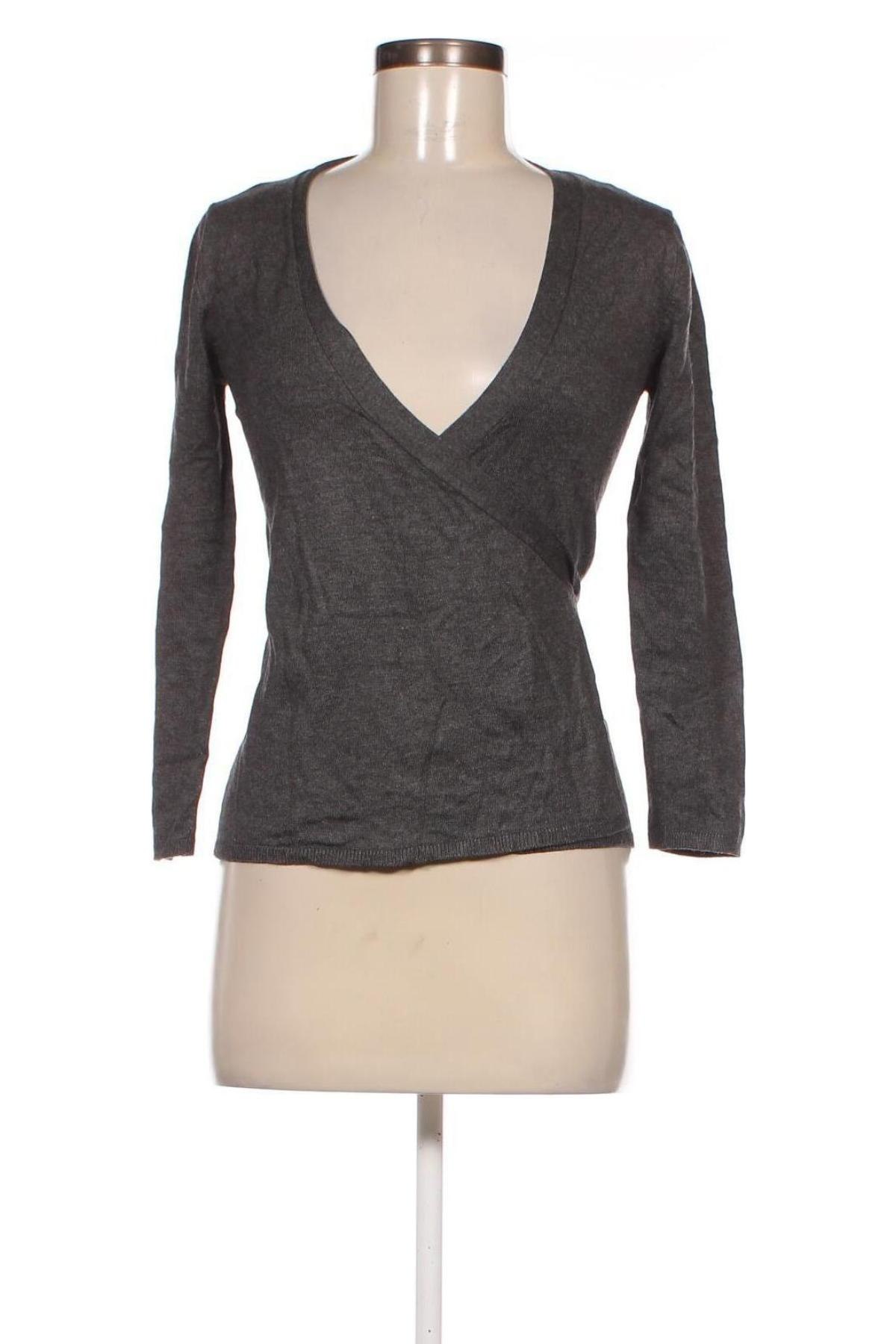 Pulover de femei Zara Knitwear, Mărime M, Culoare Gri, Preț 23,98 Lei
