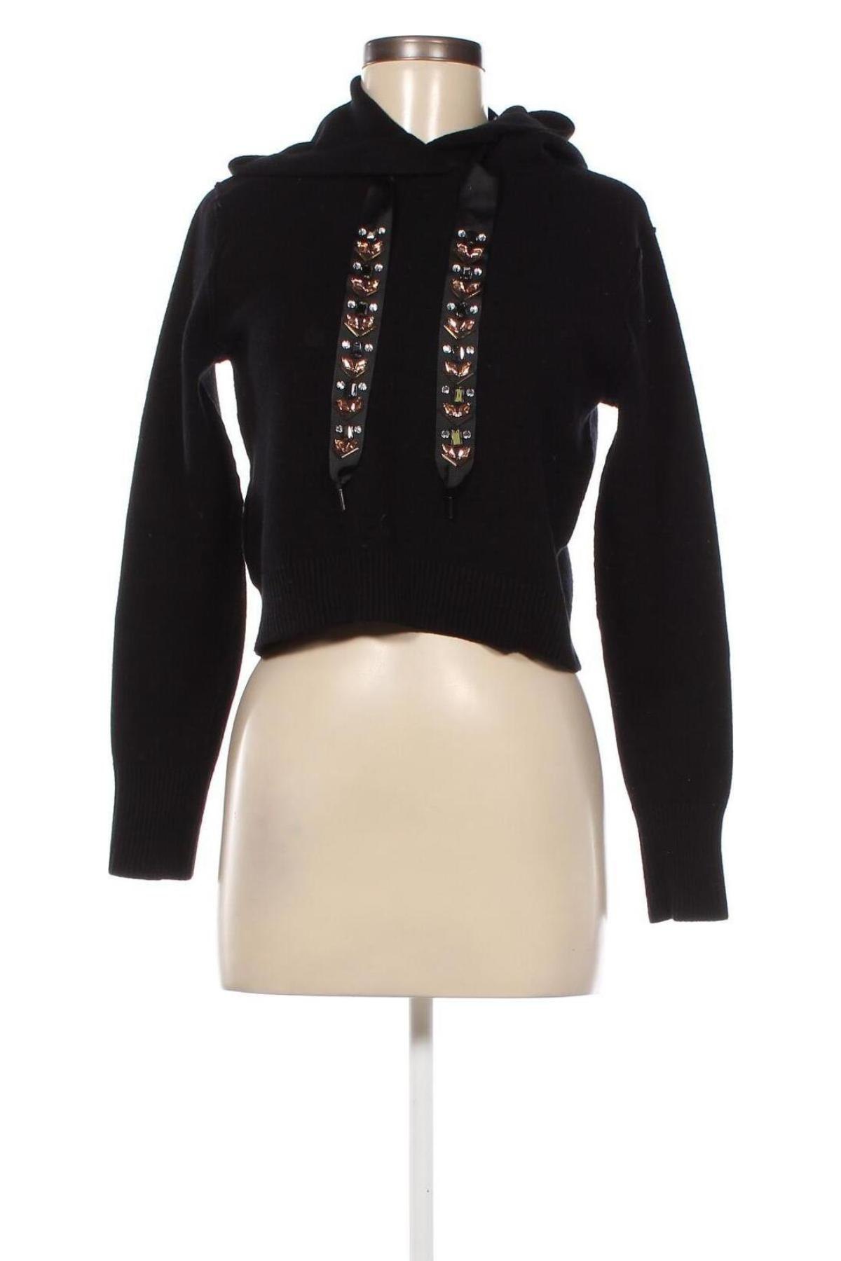 Γυναικείο πουλόβερ Zara Knitwear, Μέγεθος S, Χρώμα Μαύρο, Τιμή 13,81 €