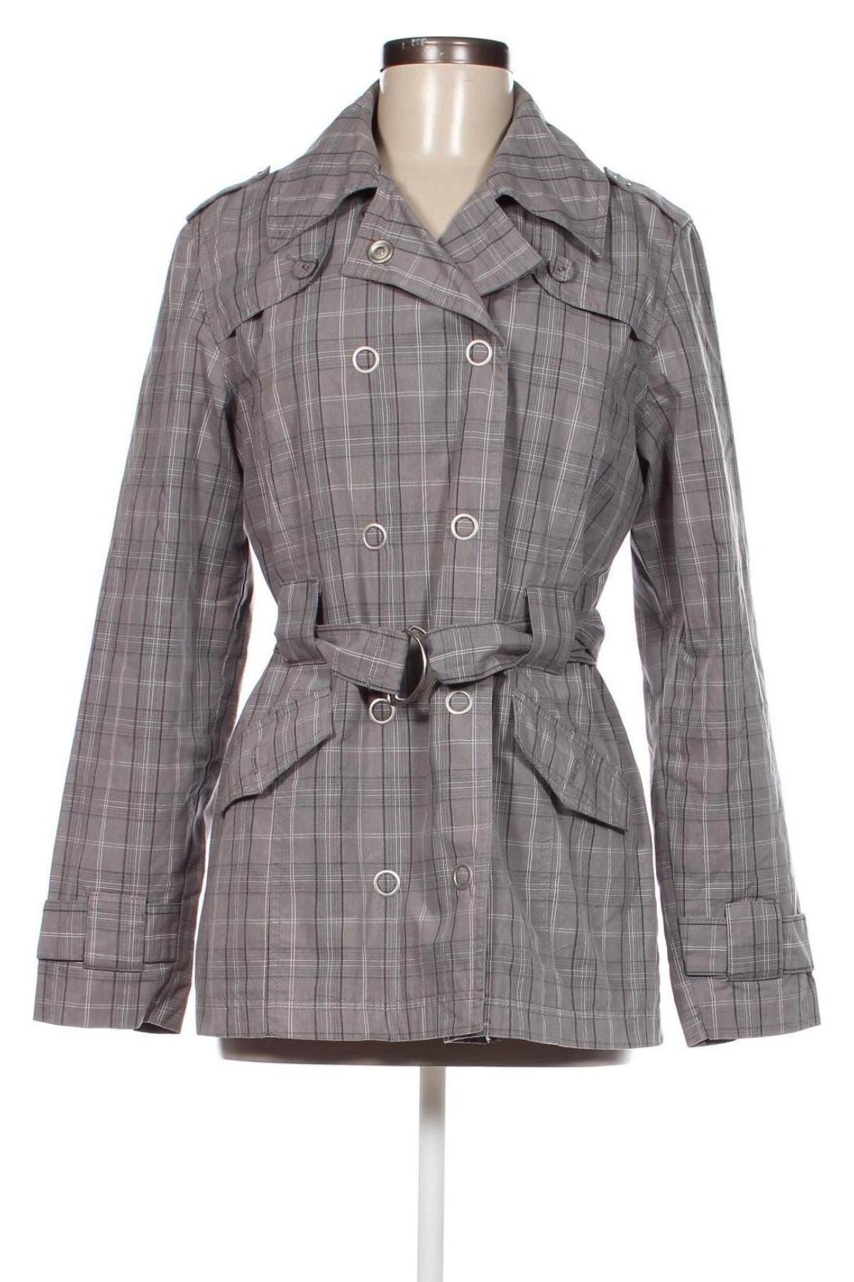 Damen Trench Coat Gina Benotti, Größe M, Farbe Grau, Preis € 23,02