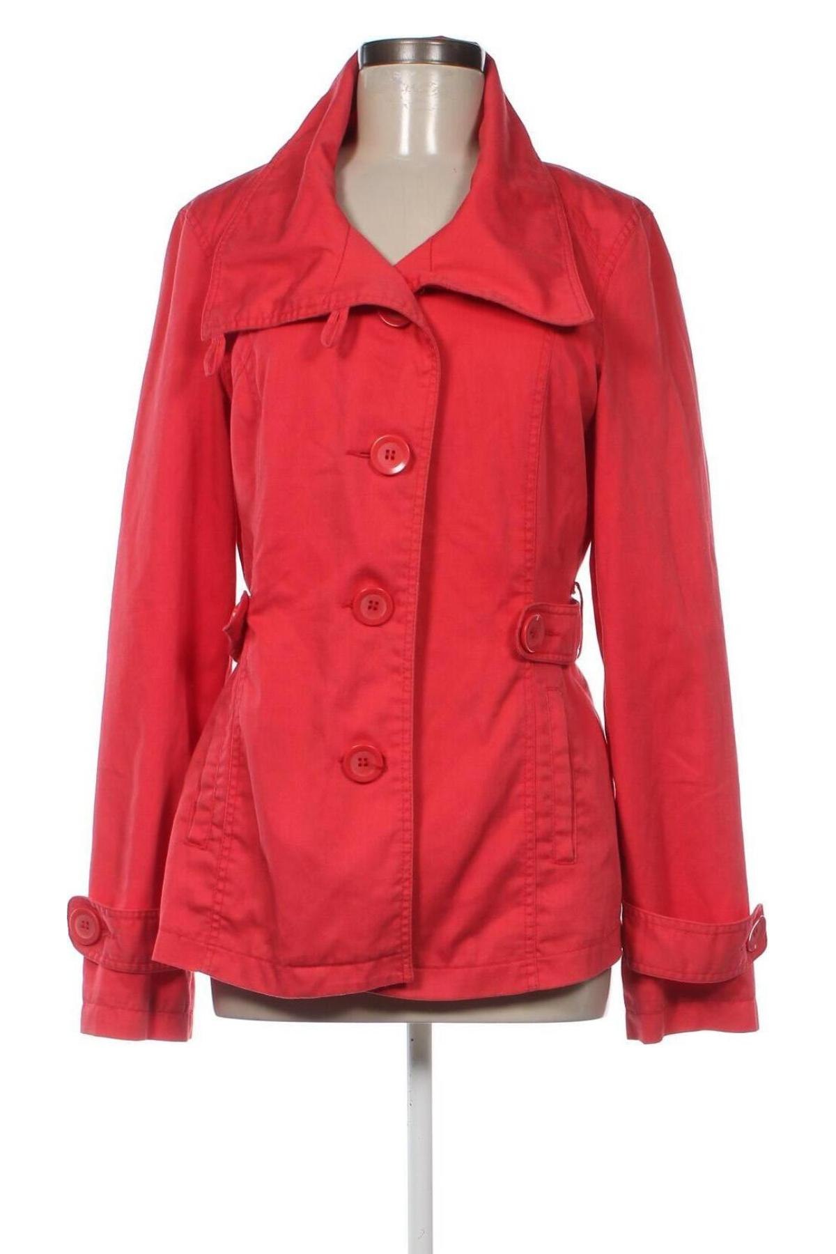 Damen Trench Coat ONLY, Größe L, Farbe Rot, Preis € 13,22