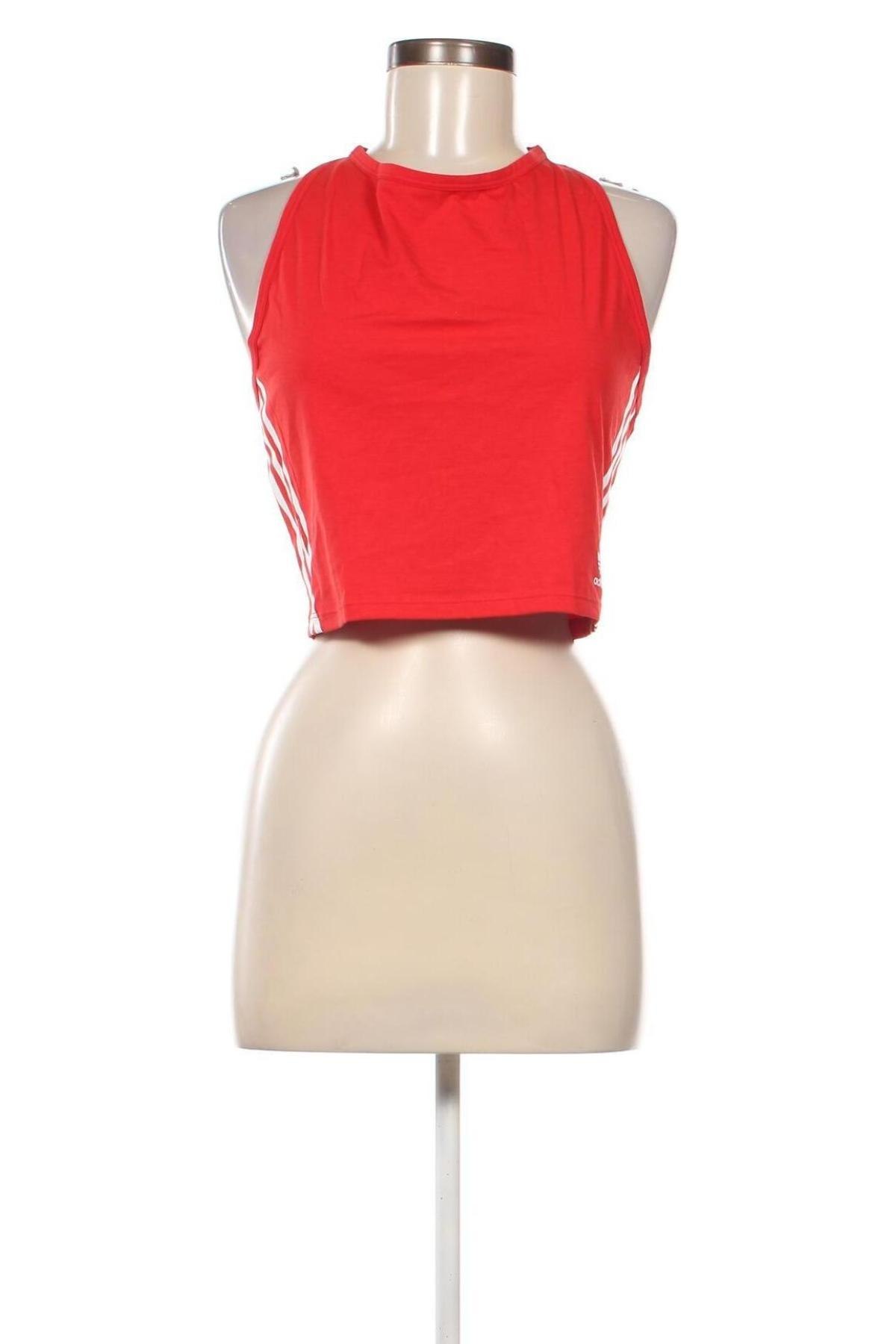 Damen Sporttop Adidas Originals, Größe XXL, Farbe Rot, Preis 5,95 €