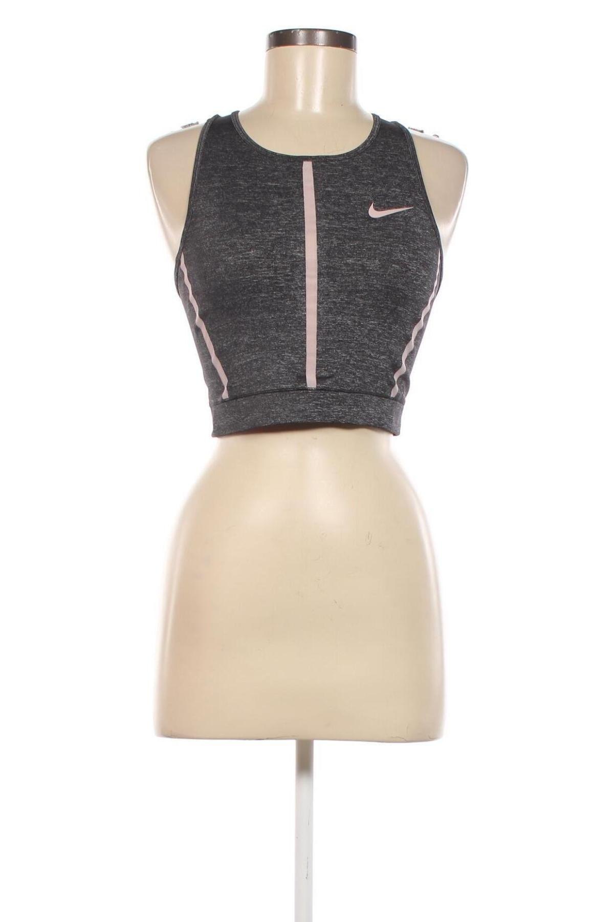 Damen Sporttop Nike, Größe S, Farbe Grau, Preis € 17,39