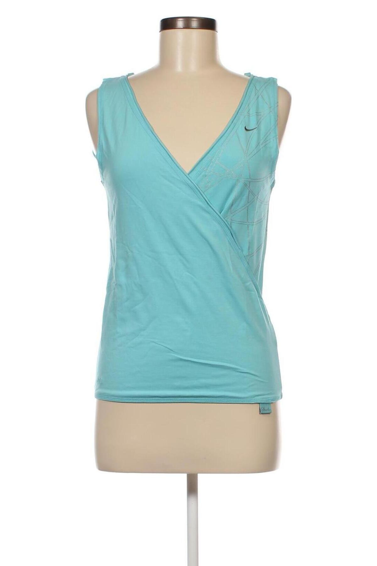 Damen Sporttop Nike, Größe S, Farbe Blau, Preis € 15,88