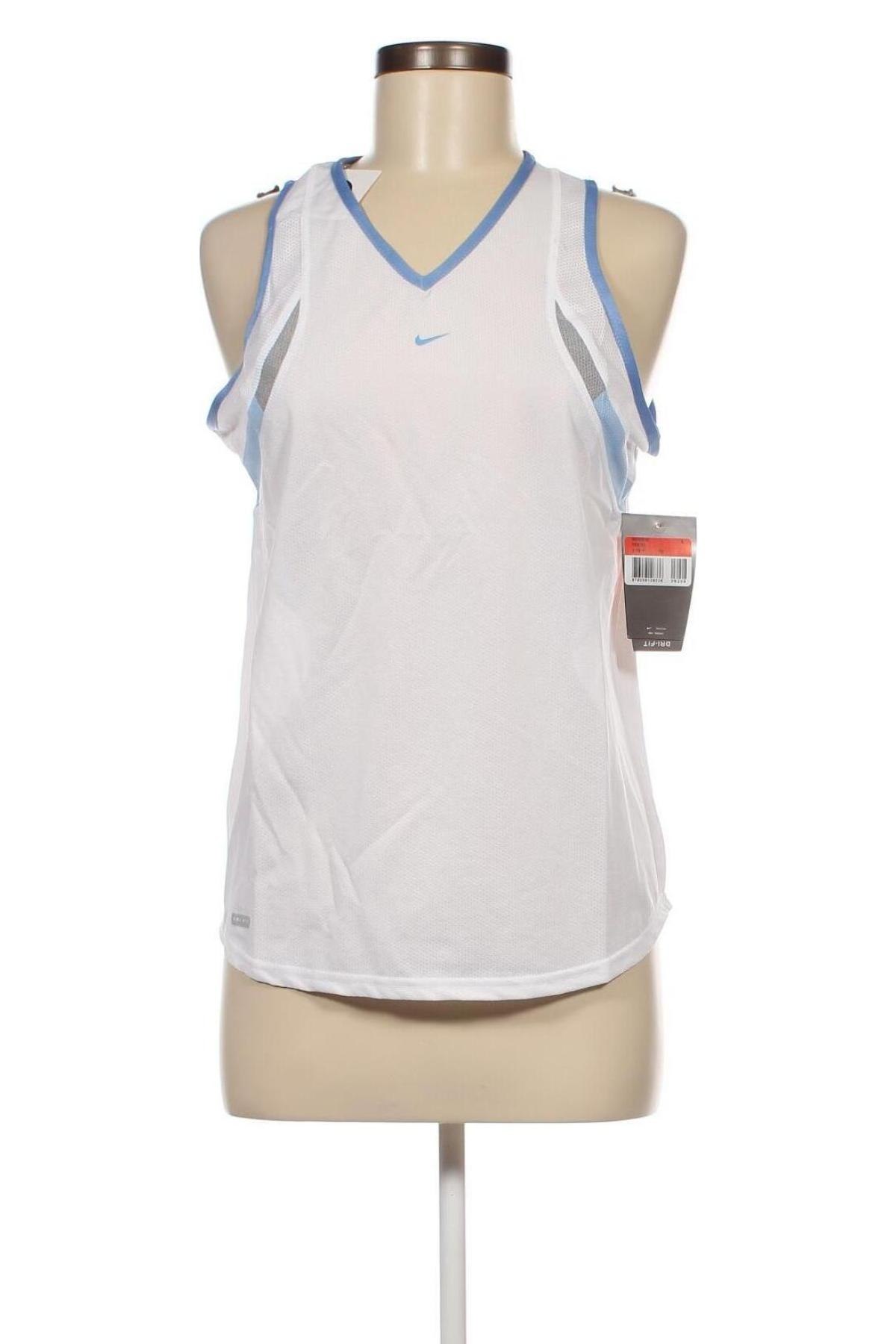 Damen Sporttop Nike, Größe L, Farbe Weiß, Preis 7,94 €