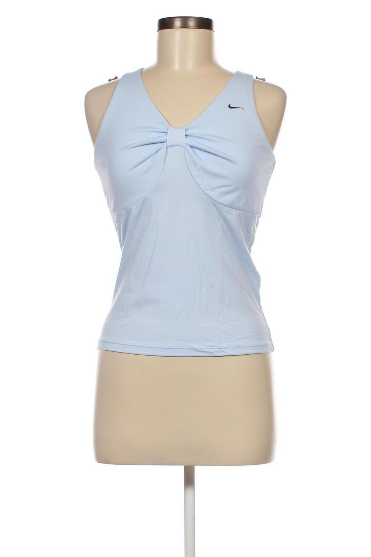 Damen Sporttop Nike, Größe M, Farbe Blau, Preis 39,69 €