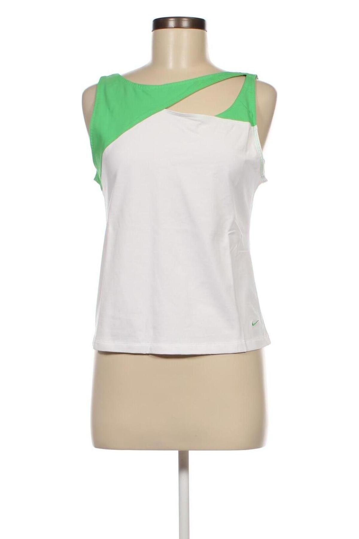 Γυναίκειο αθλητικό τοπ Nike, Μέγεθος XL, Χρώμα Λευκό, Τιμή 11,91 €
