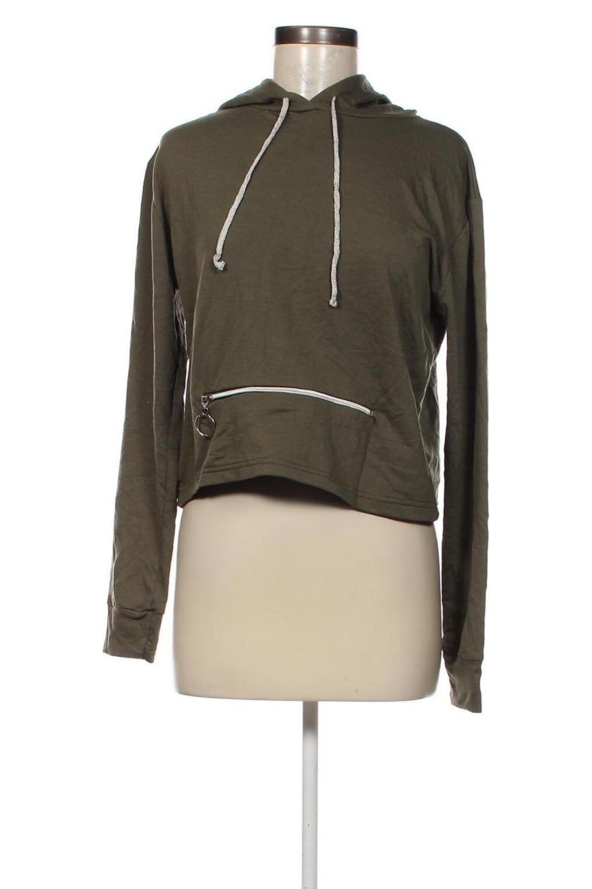 Damen Sweatshirt, Größe M, Farbe Grün, Preis € 3,23