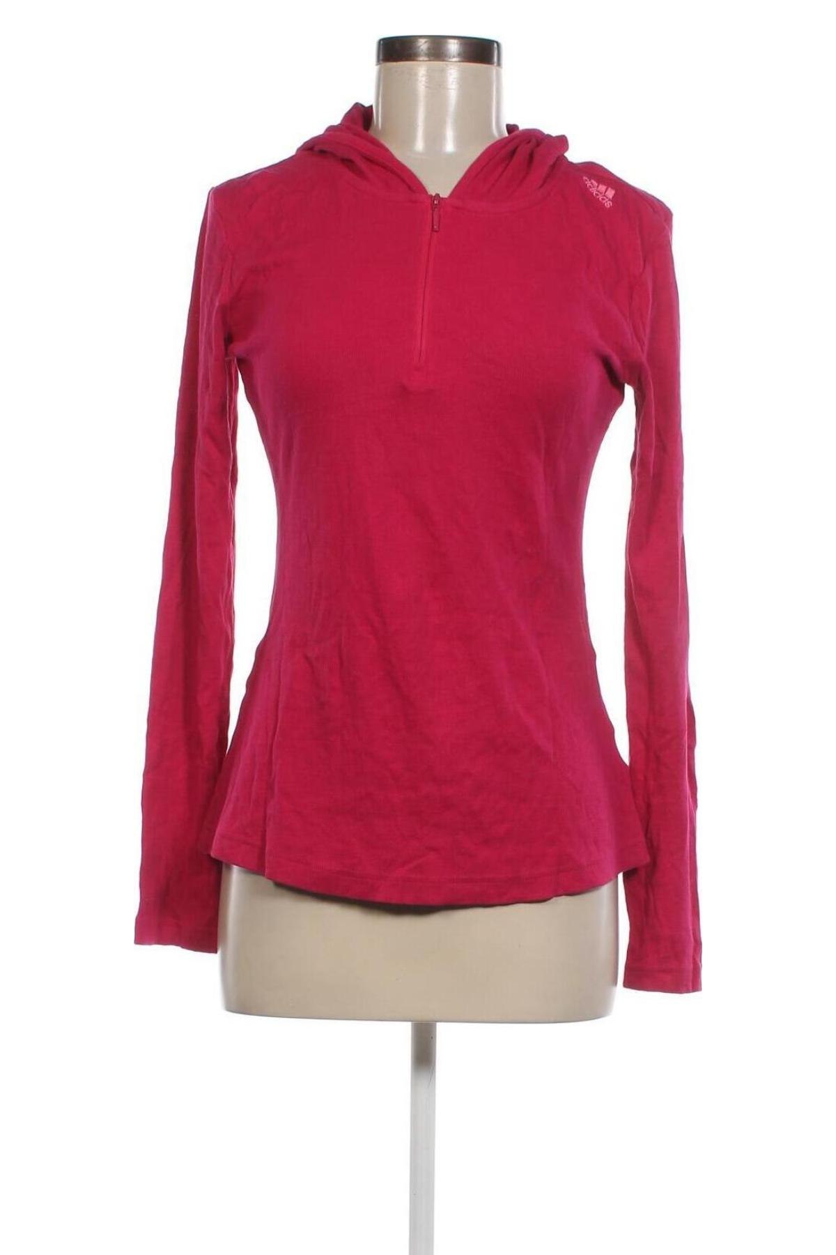 Γυναικείο φούτερ Adidas, Μέγεθος L, Χρώμα Ρόζ , Τιμή 29,69 €