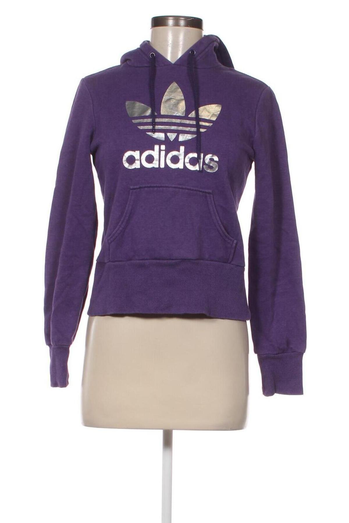 Damen Sweatshirt Adidas Originals, Größe XS, Farbe Lila, Preis 32,40 €