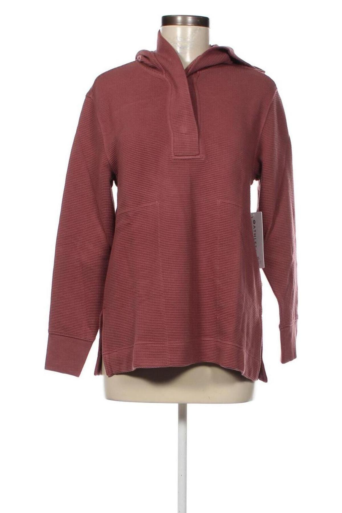 Damen Sweatshirt Athleta, Größe XXS, Farbe Aschrosa, Preis € 11,03