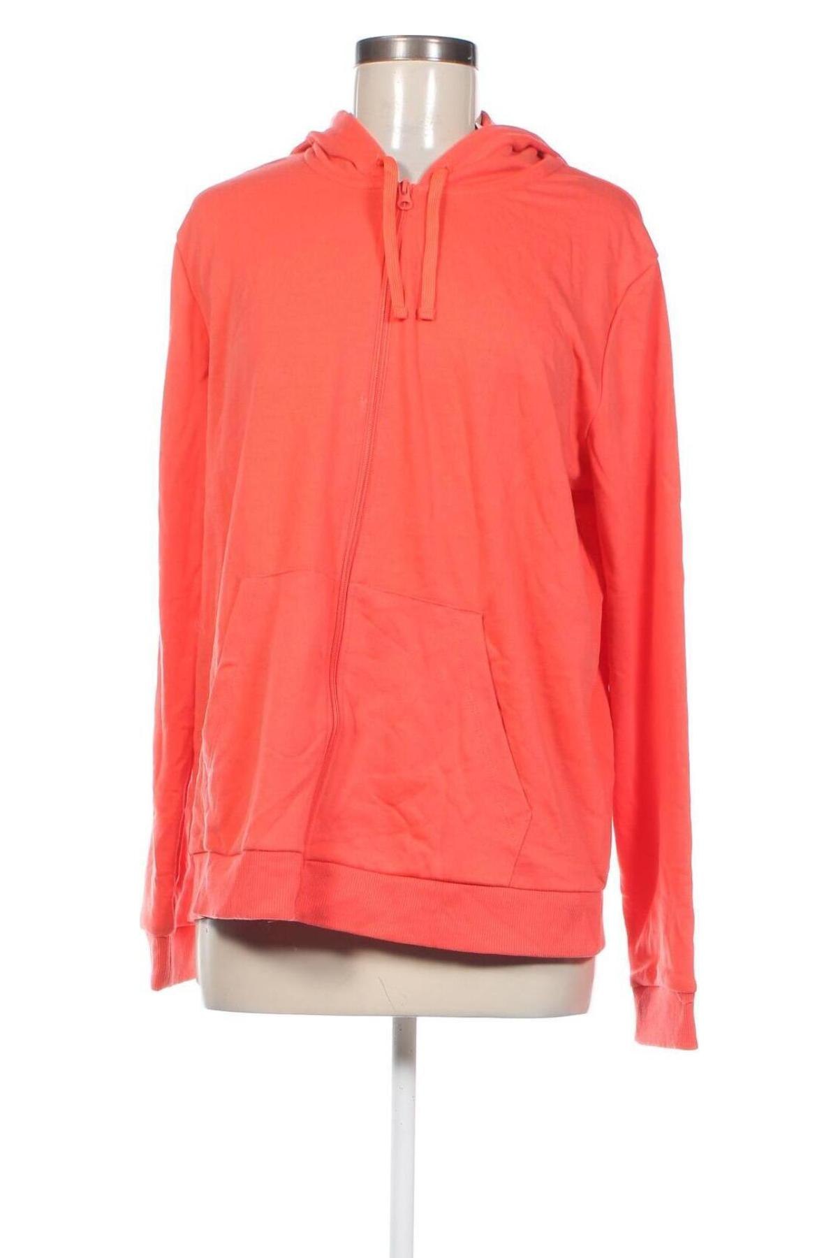 Γυναικείο φούτερ Crivit, Μέγεθος XL, Χρώμα Πορτοκαλί, Τιμή 6,64 €