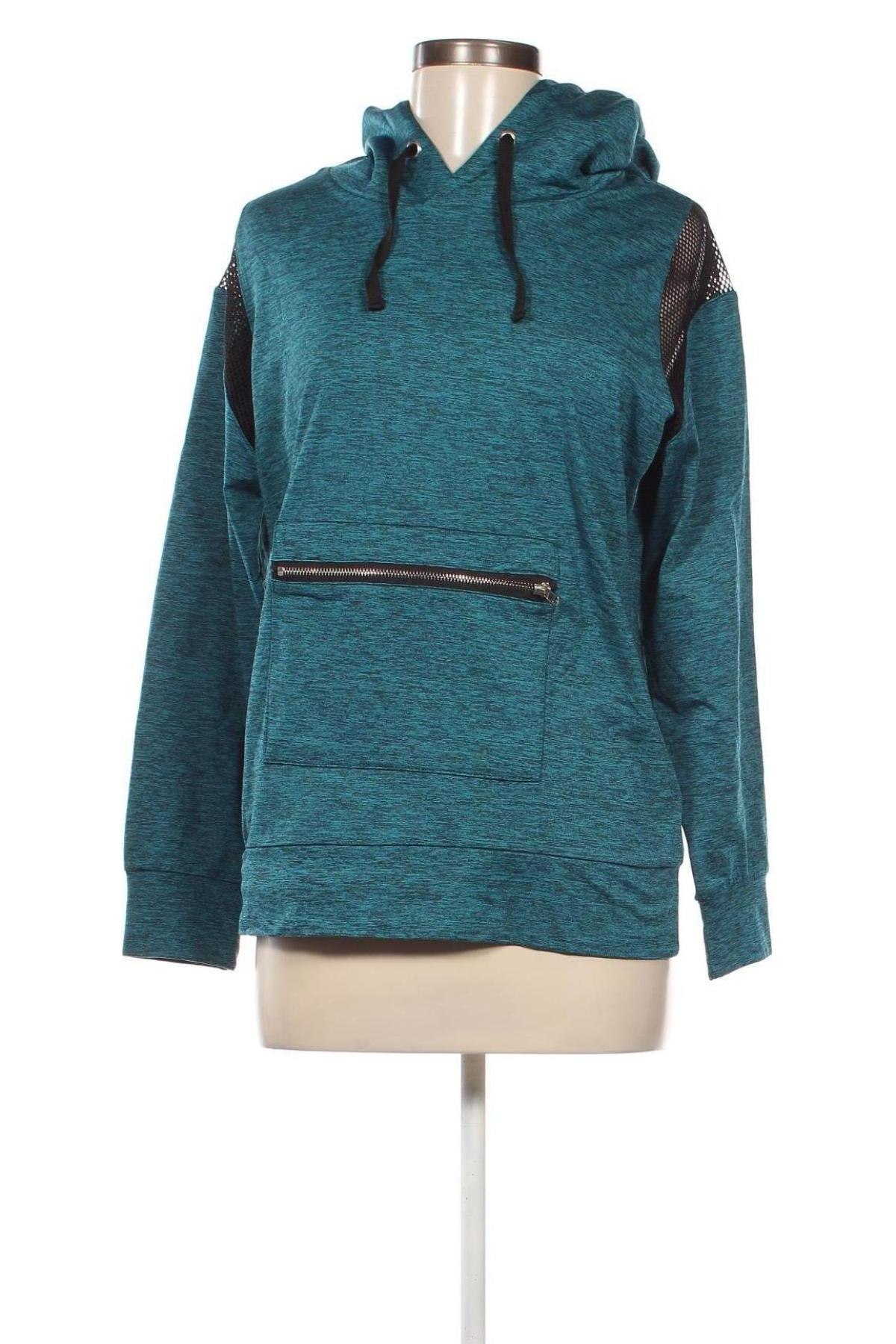 Γυναικείο φούτερ Even&Odd, Μέγεθος L, Χρώμα Μπλέ, Τιμή 17,94 €