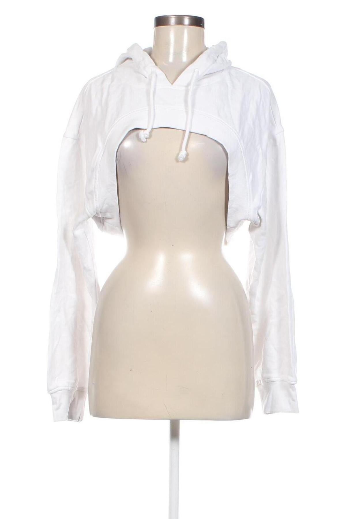 Γυναικείο φούτερ H&M Divided, Μέγεθος L, Χρώμα Λευκό, Τιμή 17,94 €