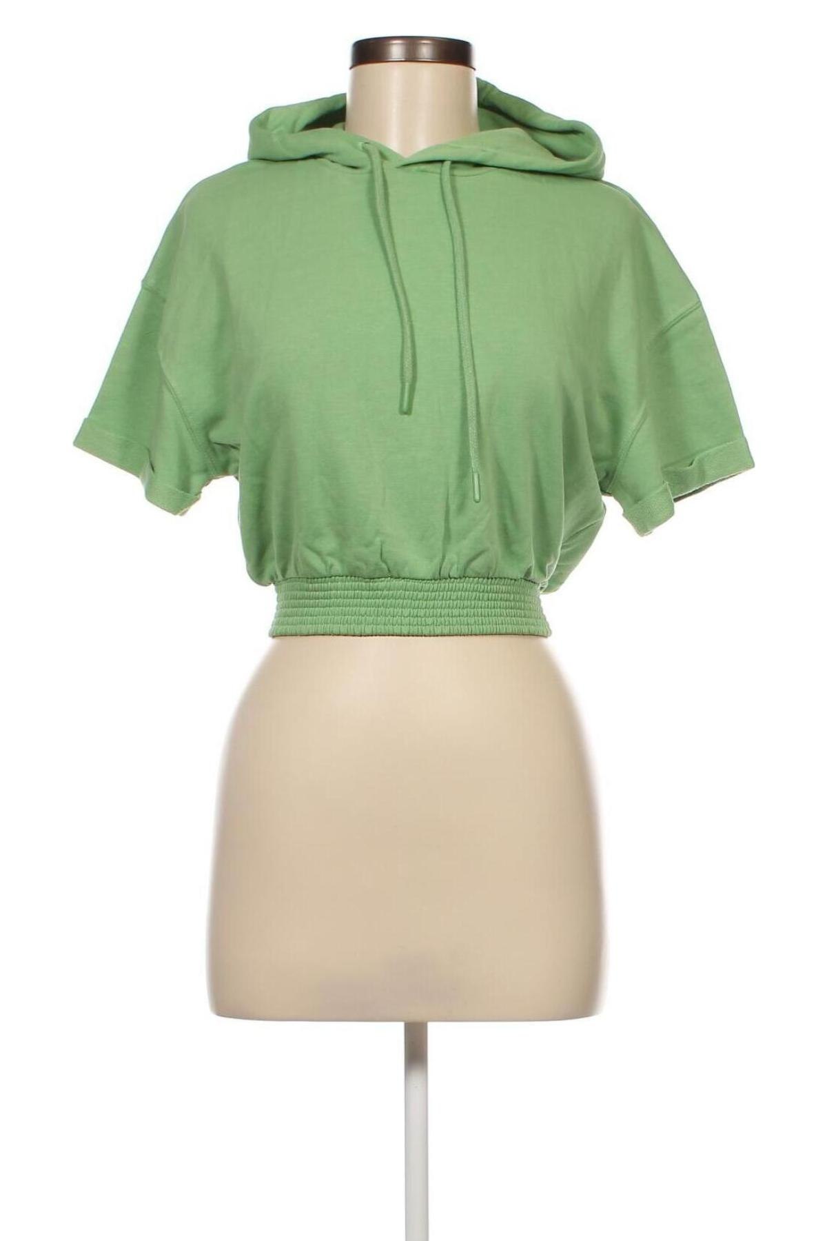 Γυναικείο φούτερ Jennyfer, Μέγεθος XXS, Χρώμα Πράσινο, Τιμή 7,82 €