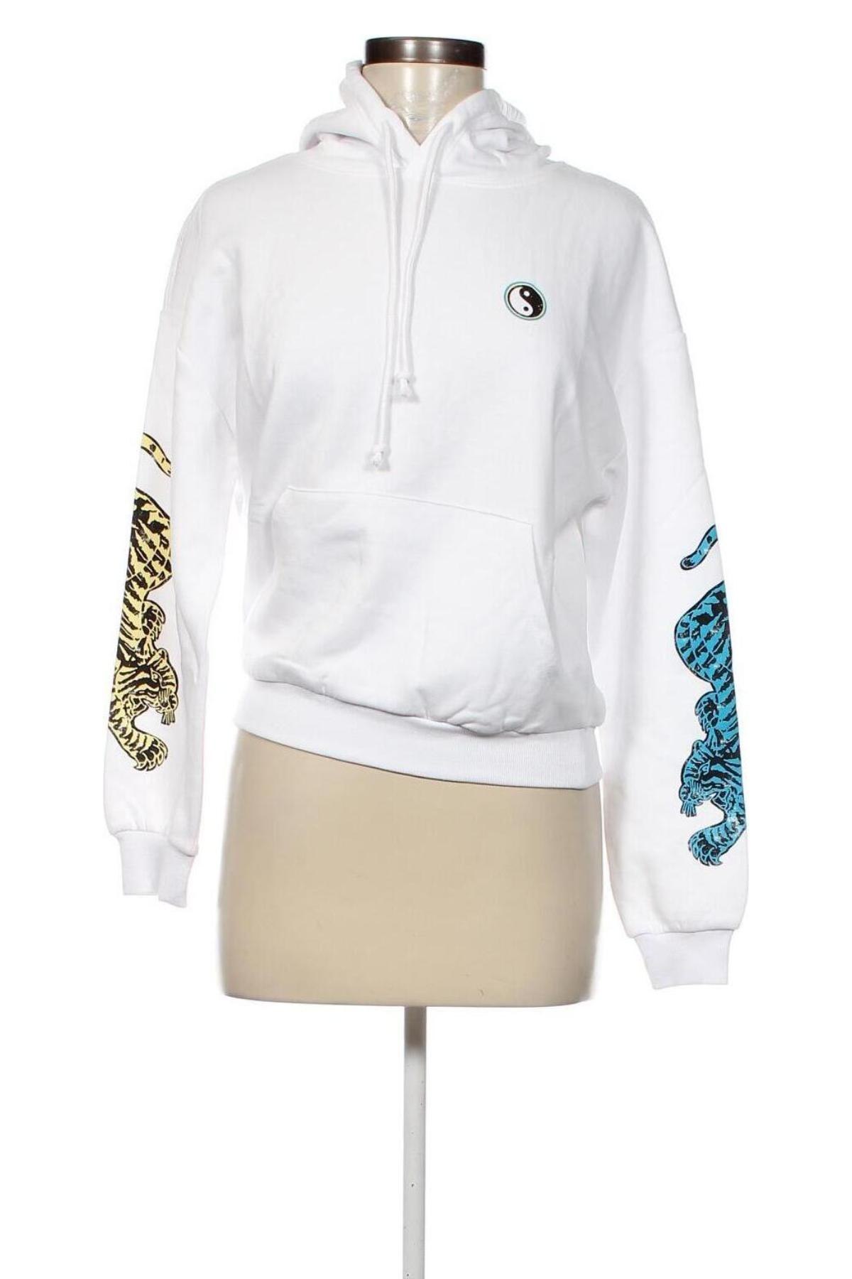 Damen Sweatshirt Jennyfer, Größe XXS, Farbe Weiß, Preis € 5,69