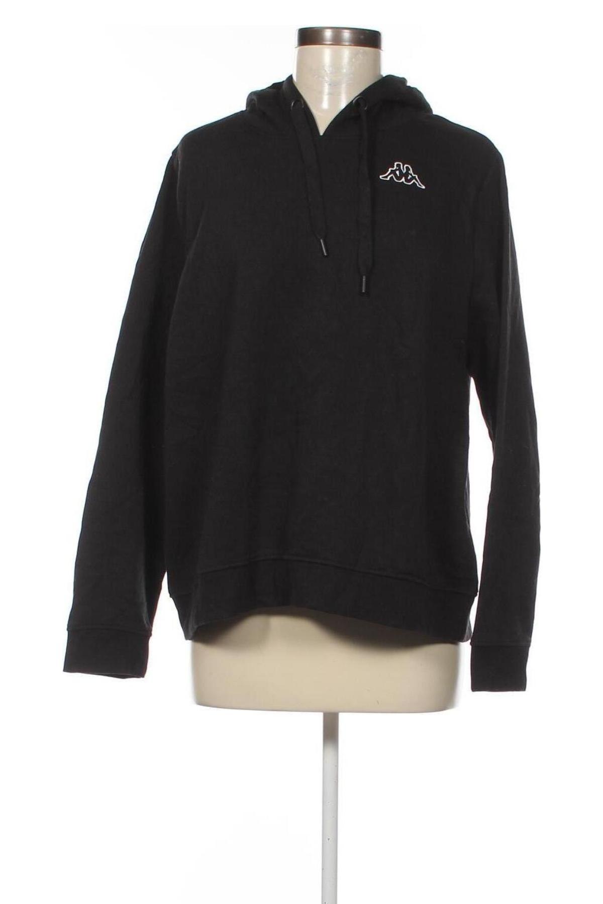 Damen Sweatshirt Kappa, Größe XL, Farbe Schwarz, Preis € 11,98