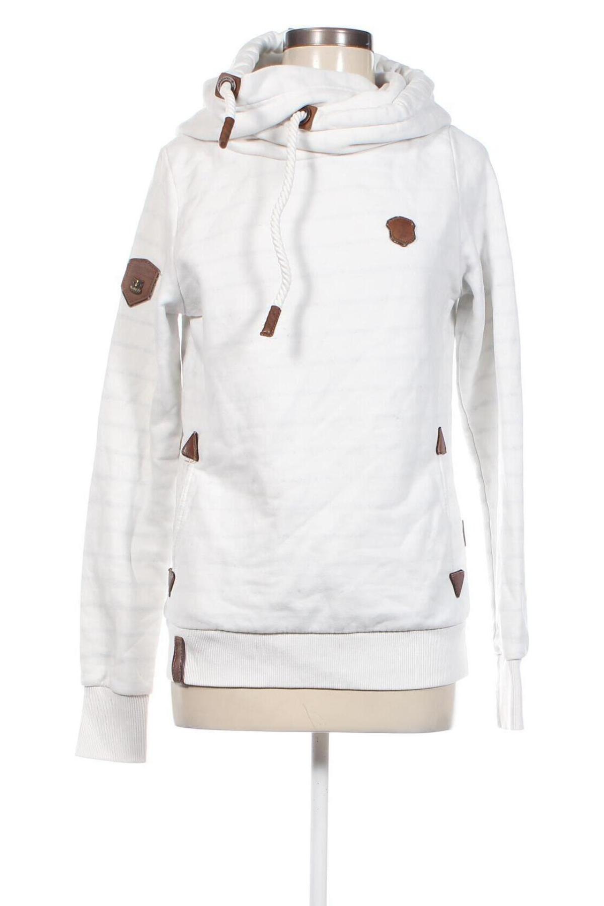 Damen Sweatshirt Naketano, Größe M, Farbe Weiß, Preis 33,40 €
