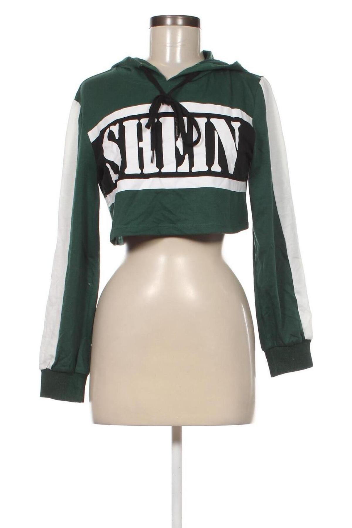 Γυναικείο φούτερ SHEIN, Μέγεθος M, Χρώμα Πράσινο, Τιμή 3,59 €