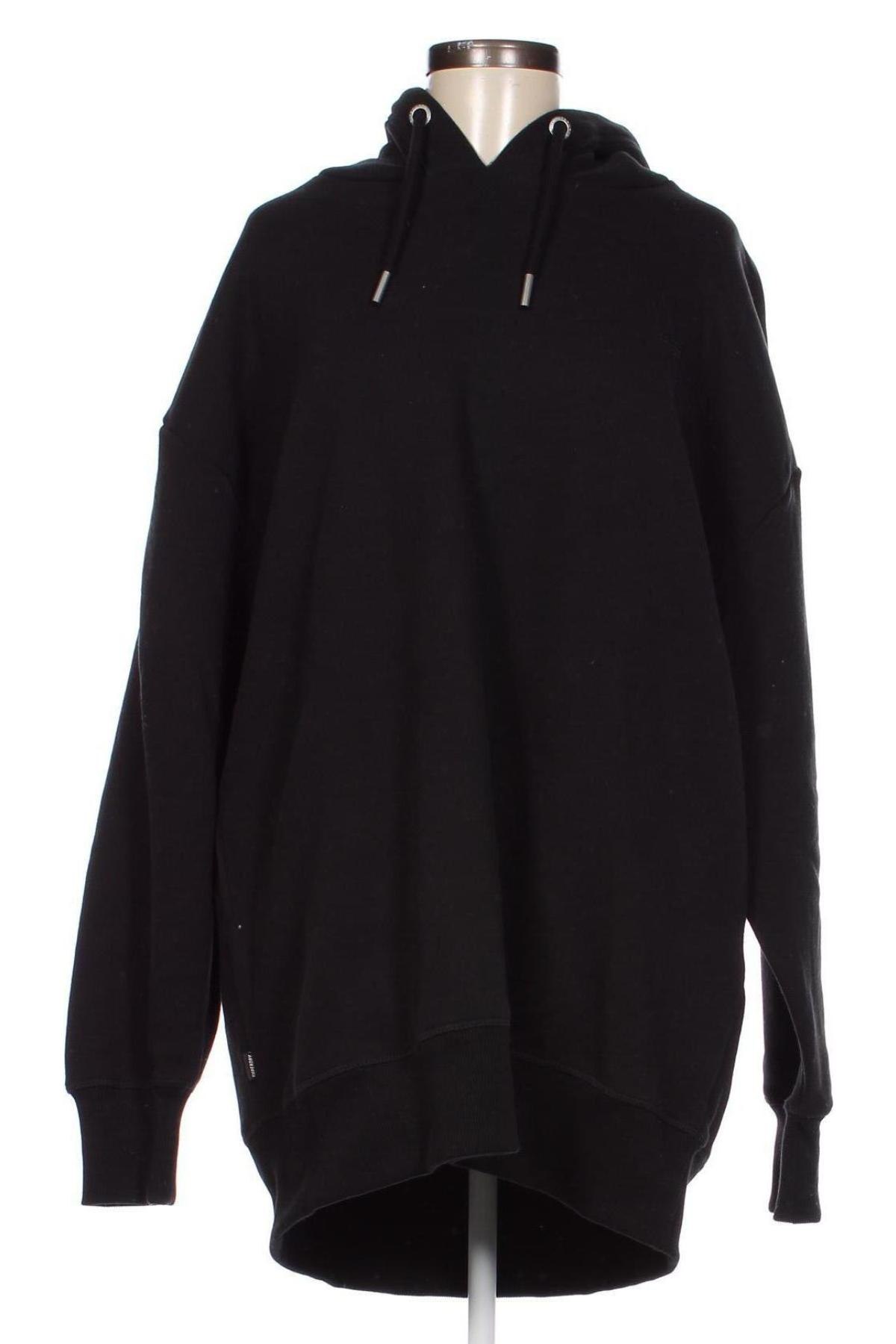 Γυναικείο φούτερ Superdry, Μέγεθος M, Χρώμα Μαύρο, Τιμή 31,14 €