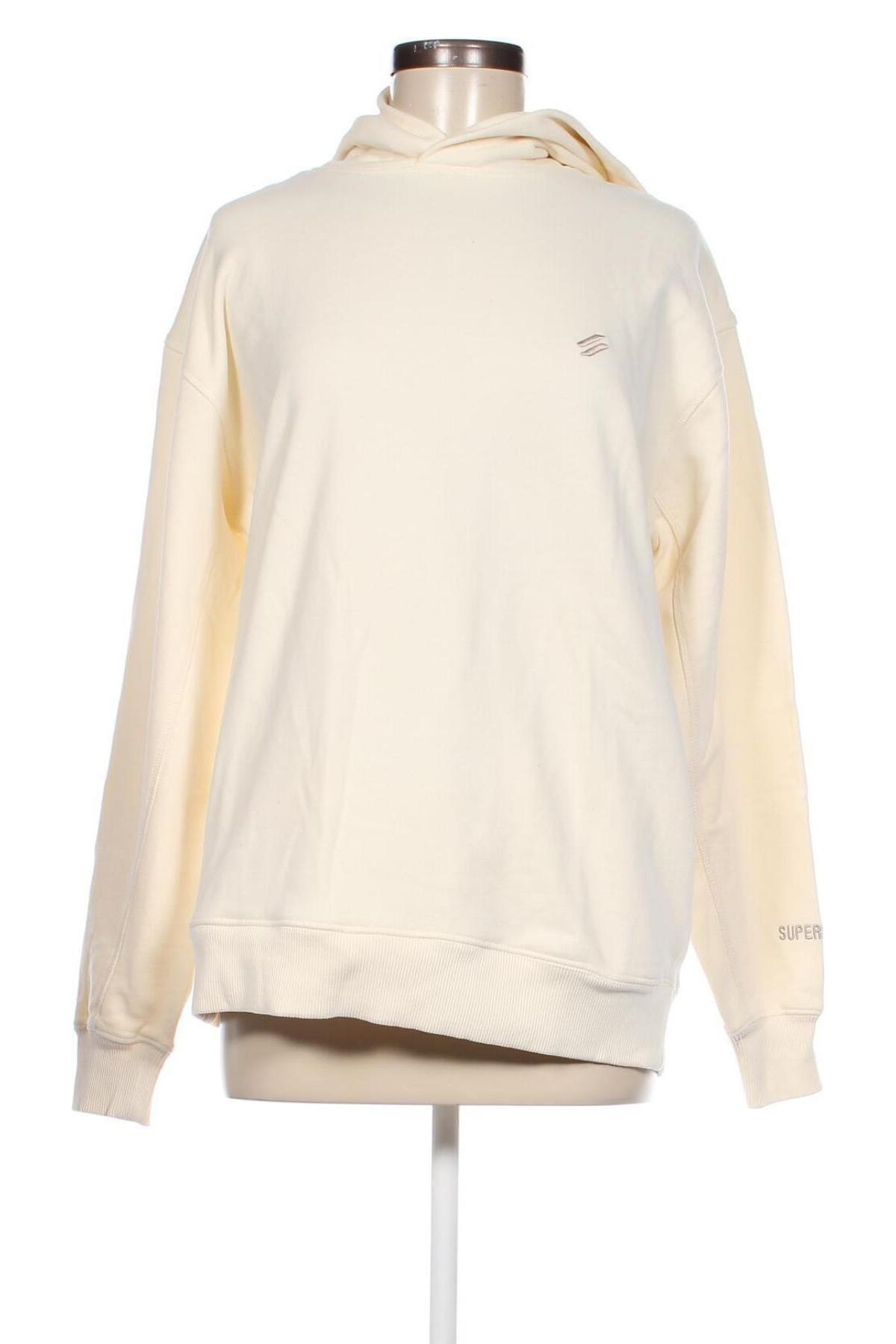 Damen Sweatshirt Superdry, Größe S, Farbe Ecru, Preis 29,51 €